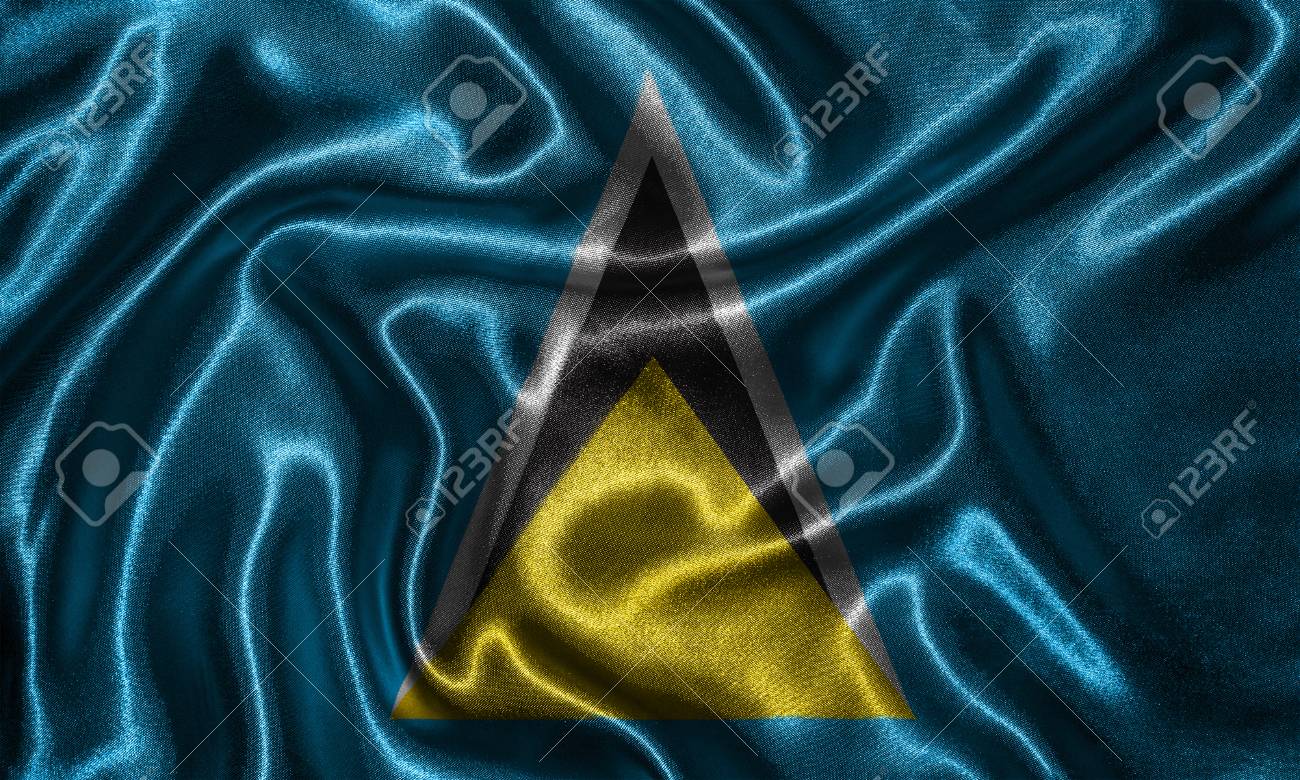 Saint Lucia Flag Wallpapers