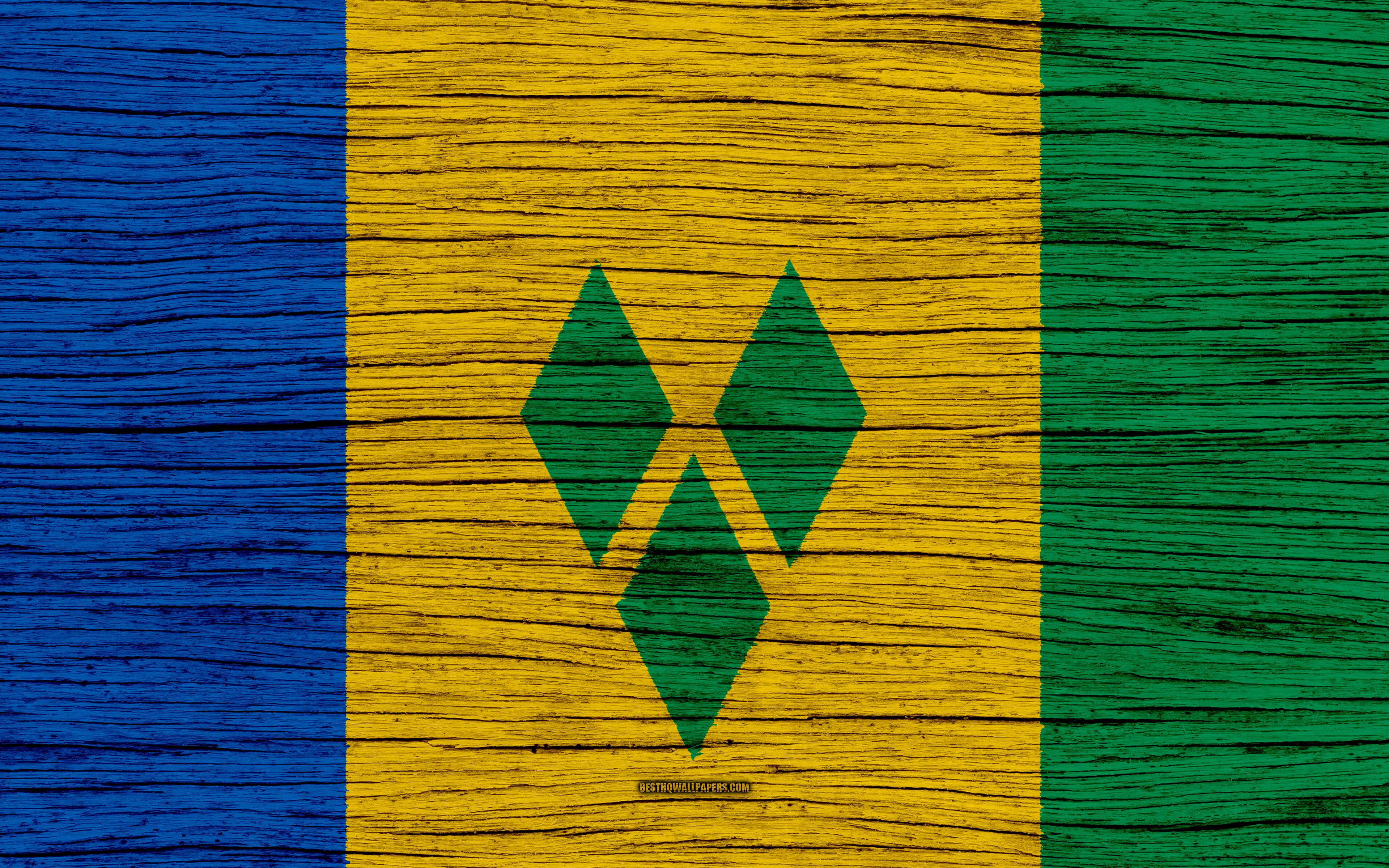 Saint Vincent And The Grenadines Flag Wallpapers