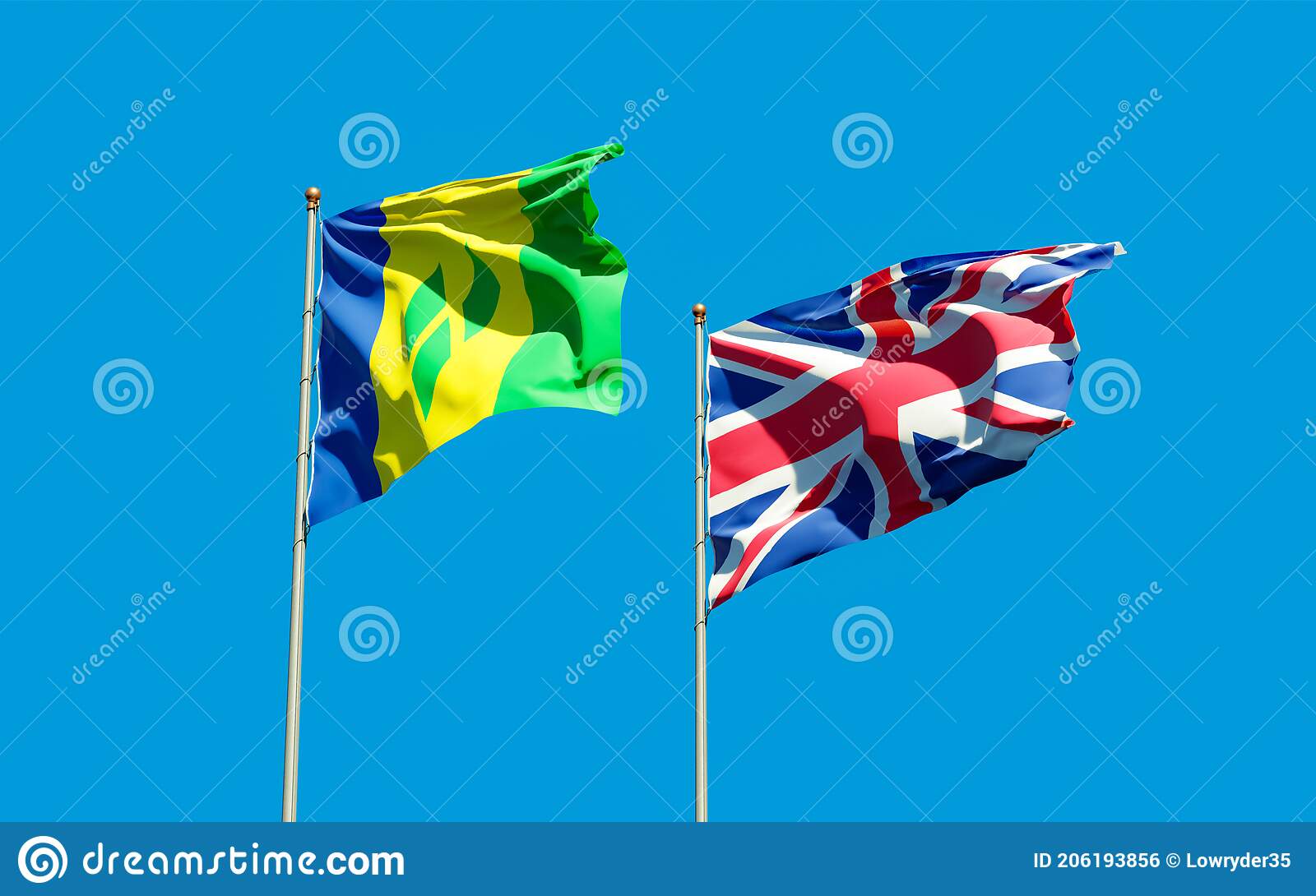 Saint Vincent And The Grenadines Flag Wallpapers