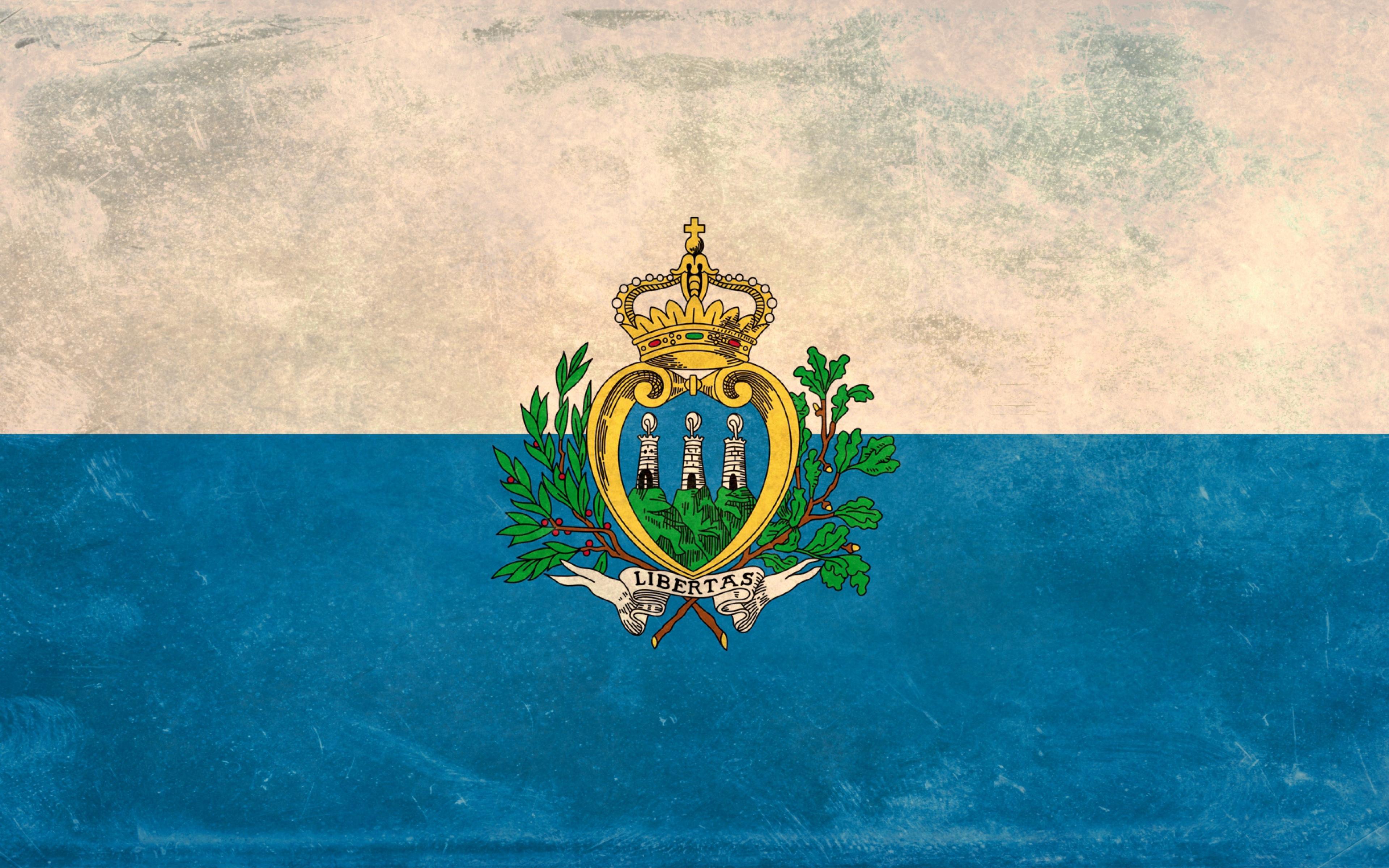 San Marino Flag Wallpapers