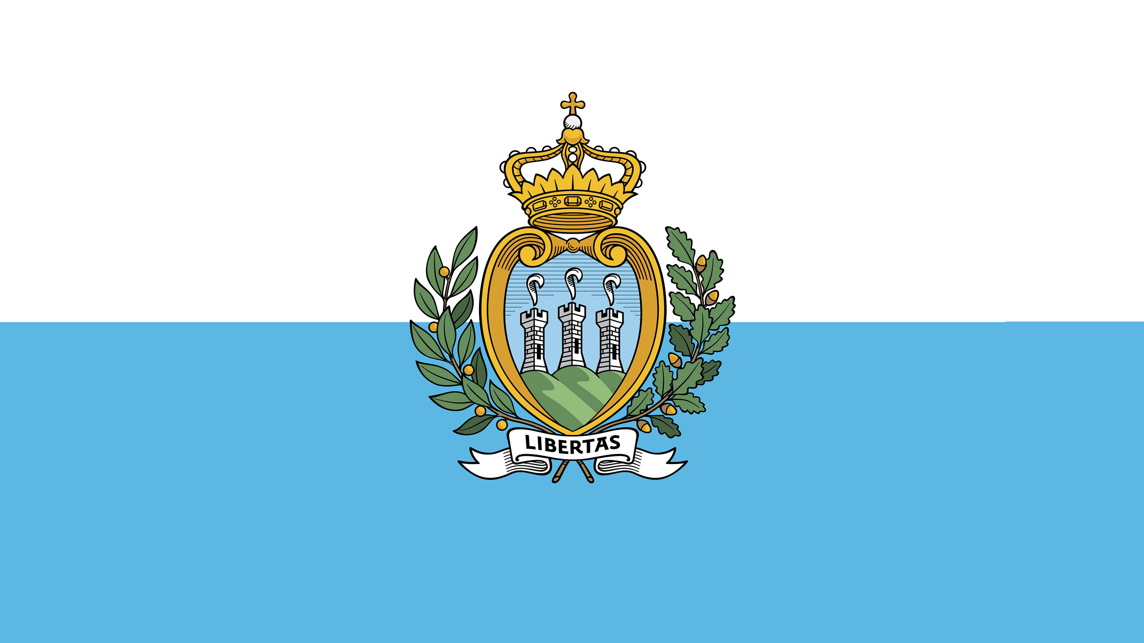 San Marino Flag Wallpapers