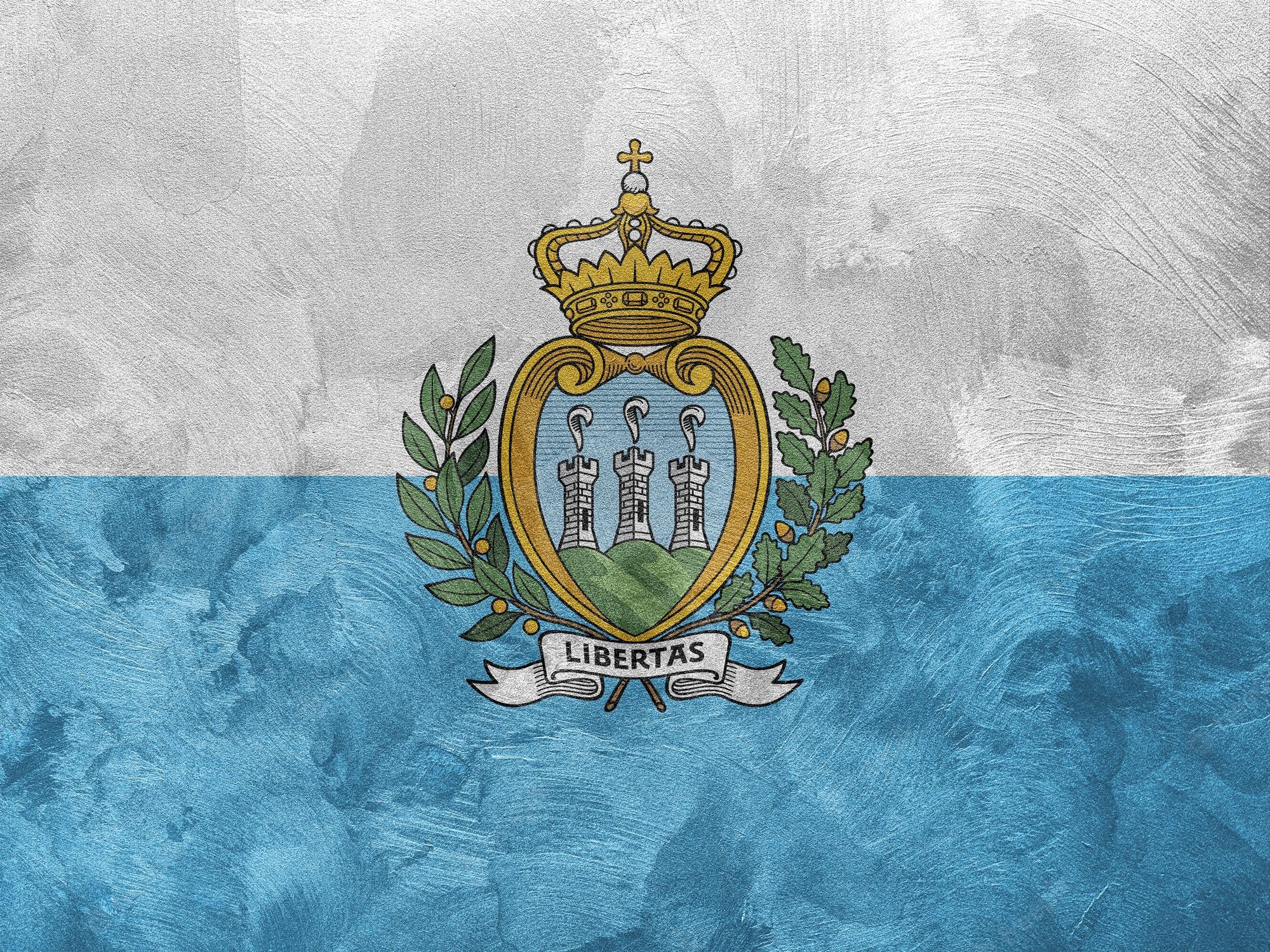 San Marino Flag Wallpapers
