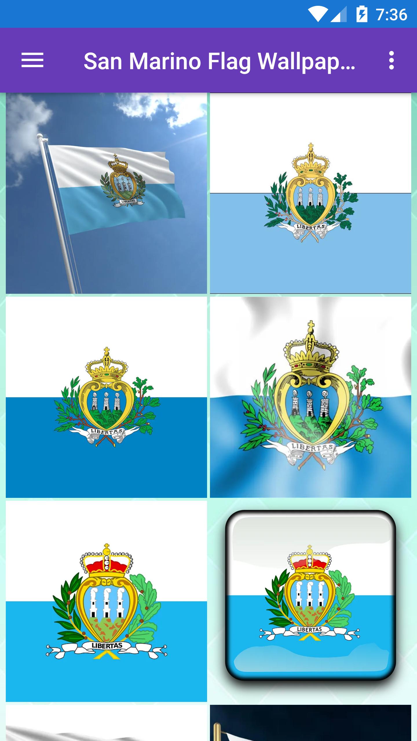 San Marino Flag Wallpapers