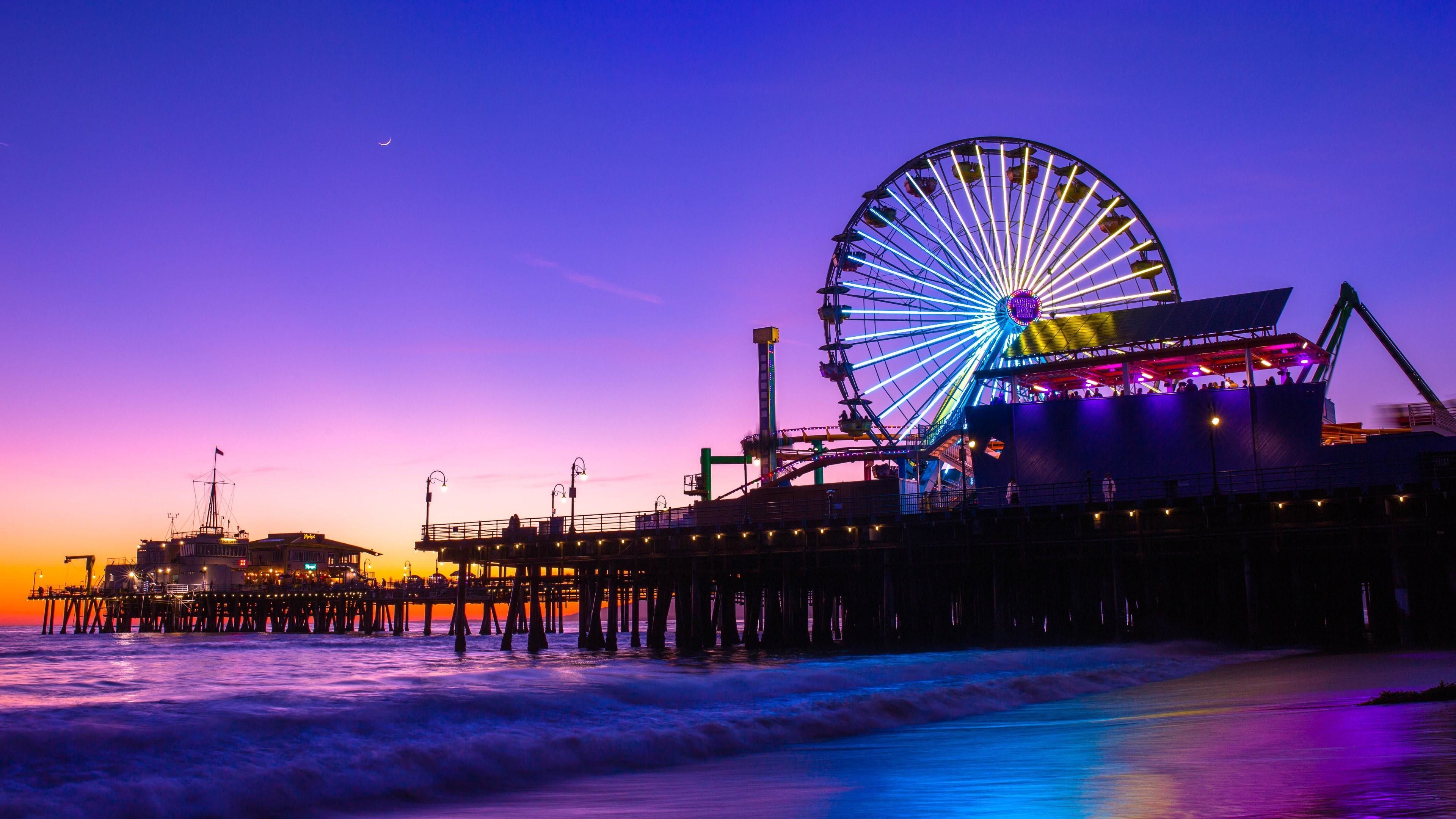 Santa Monica Pier Wallpapers