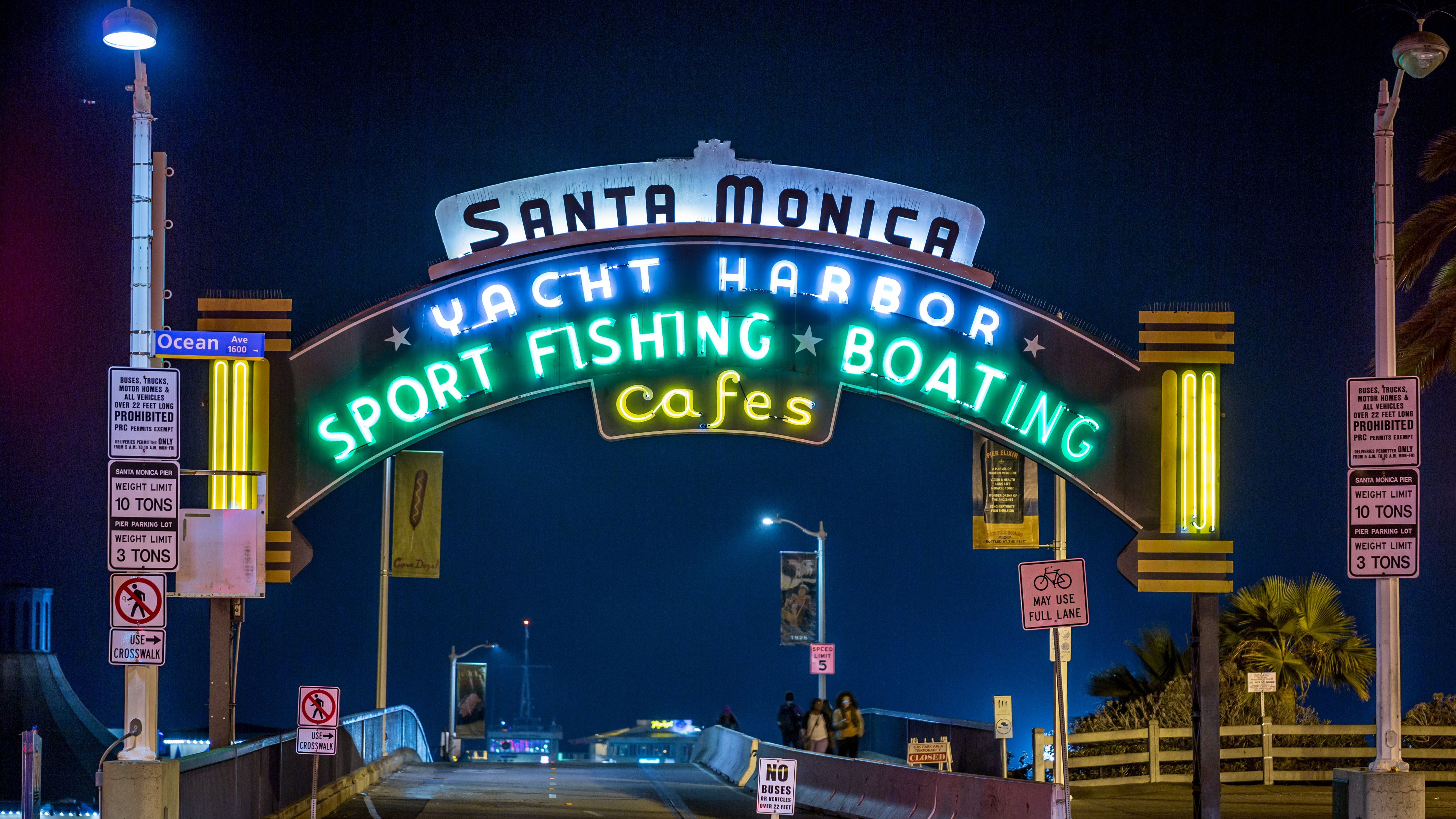 Santa Monica Pier Wallpapers