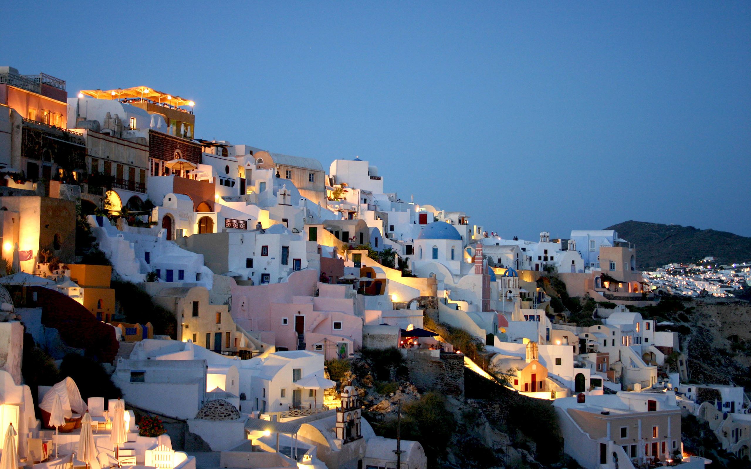 Santorini Island Greece Wallpapers