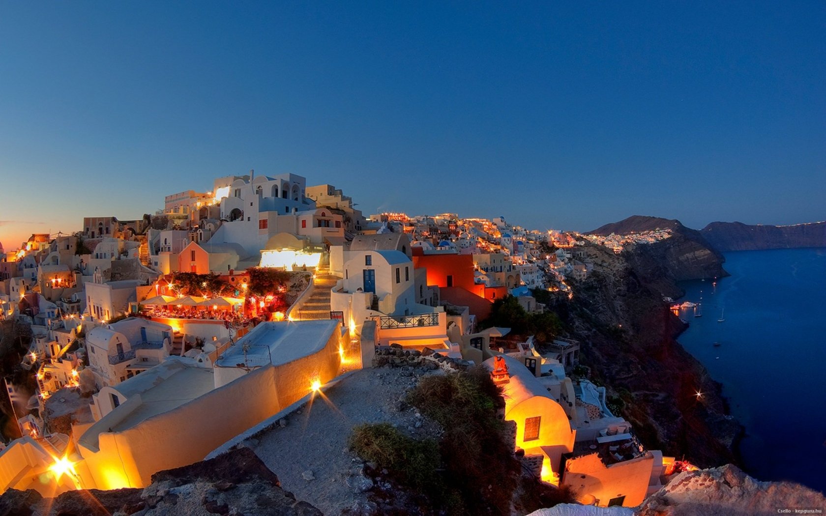 Santorini Island Greece Wallpapers