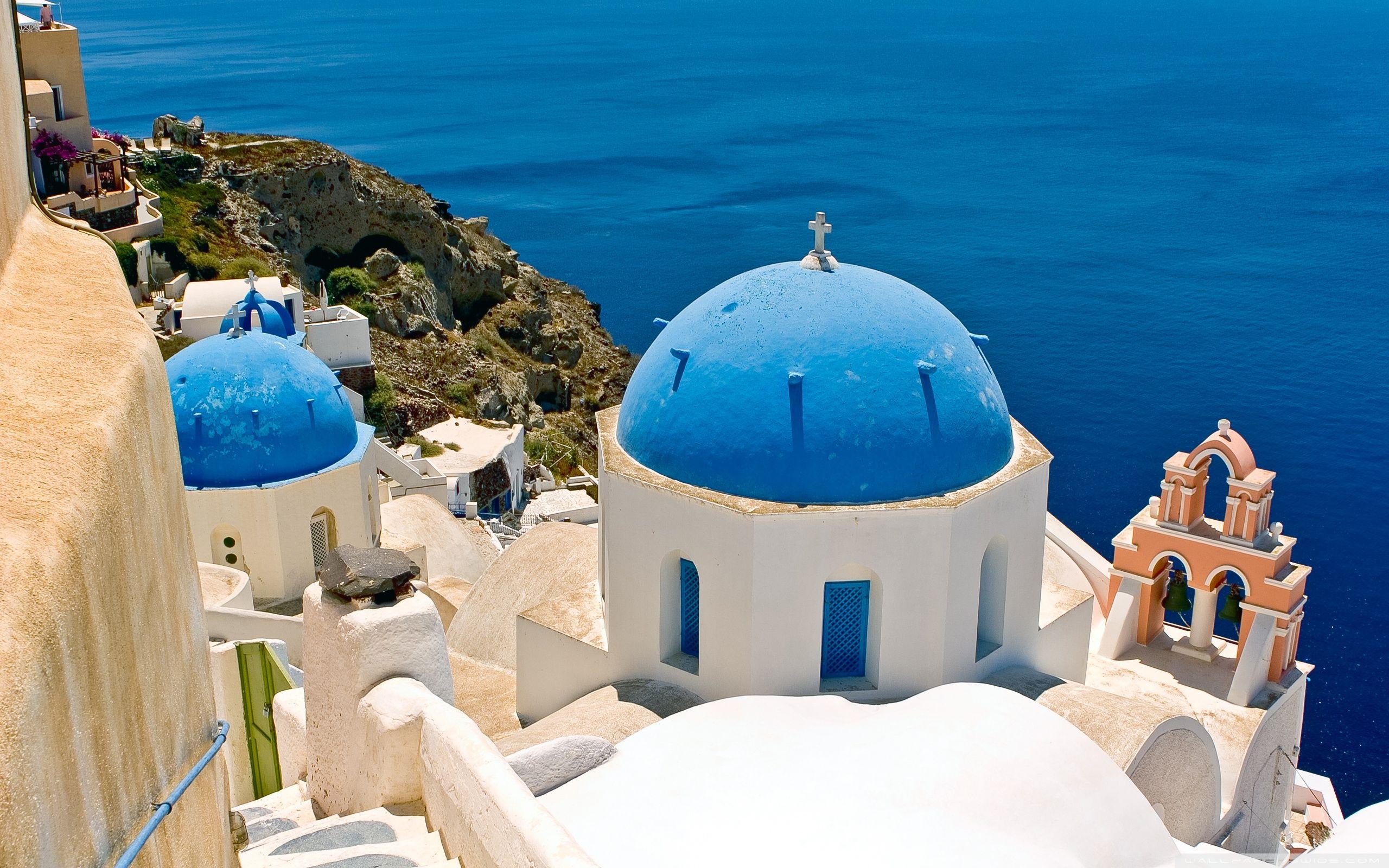 Santorini Island Greece Wallpapers