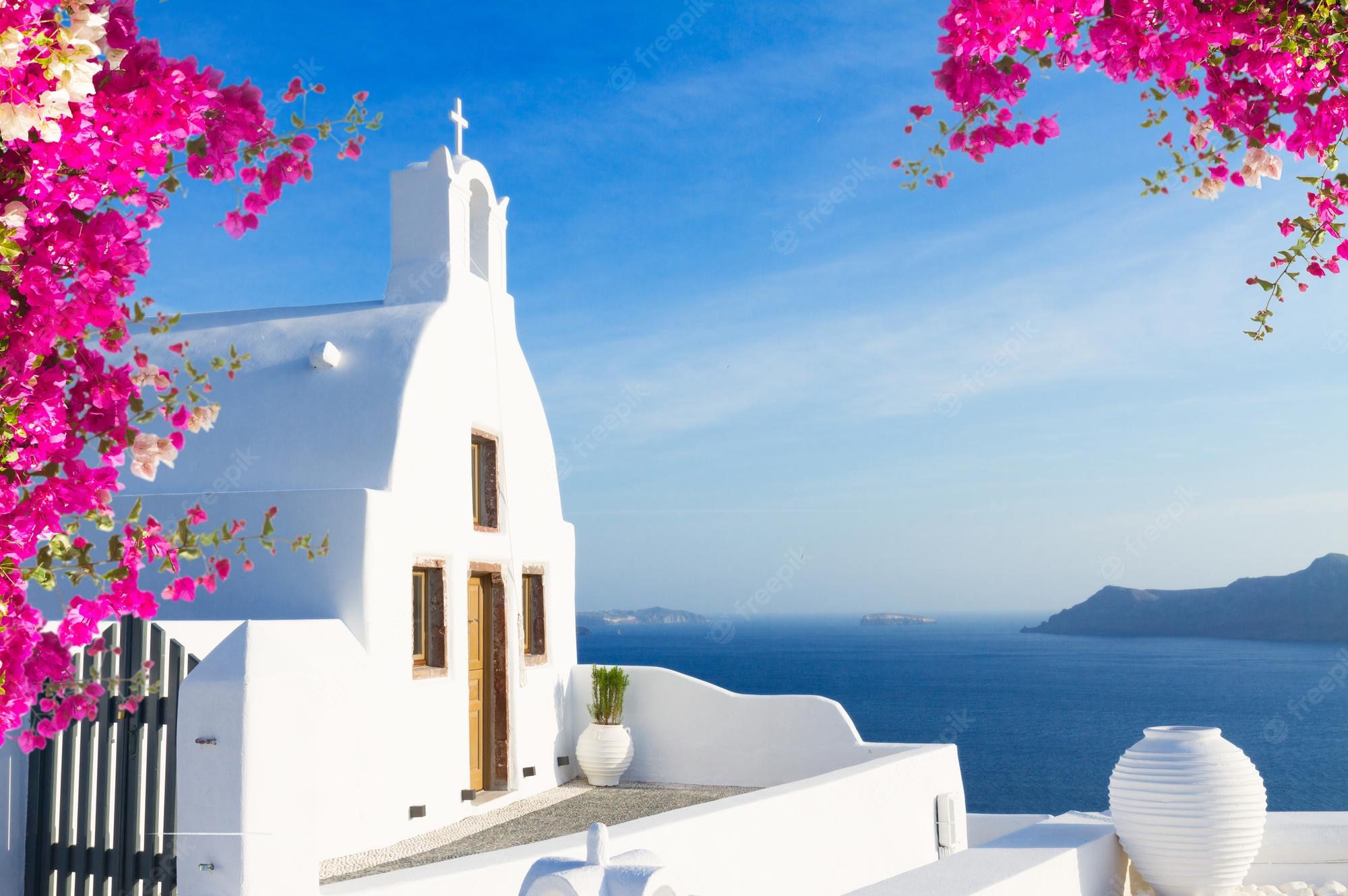 Santorini Island Greece Wallpapers