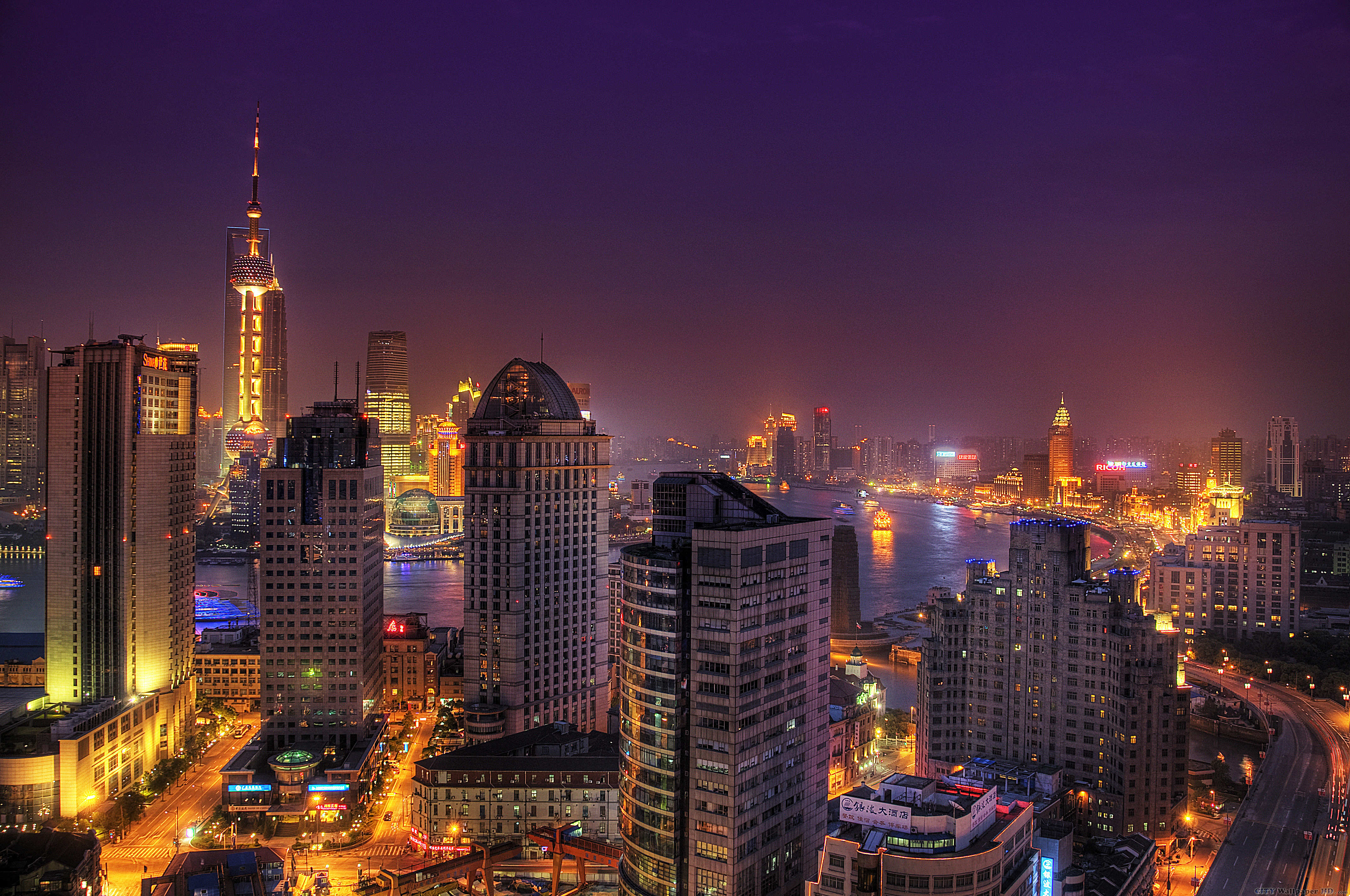 Shanghai Cityscape Wallpapers