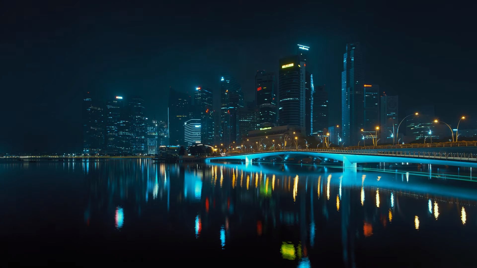 Singapore Nightscape Wallpapers