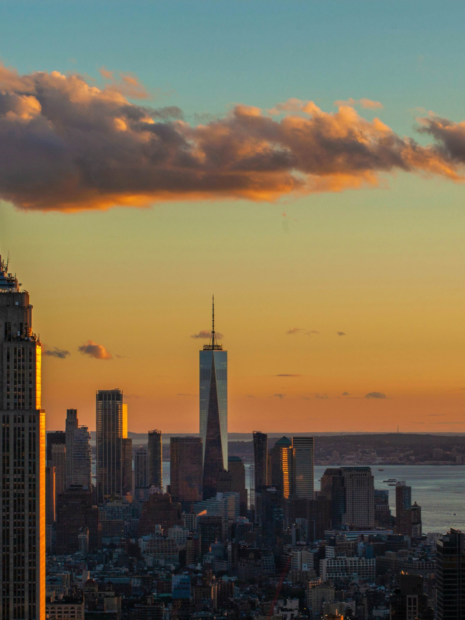 Sunrise Over Lower Manhattan Wallpapers