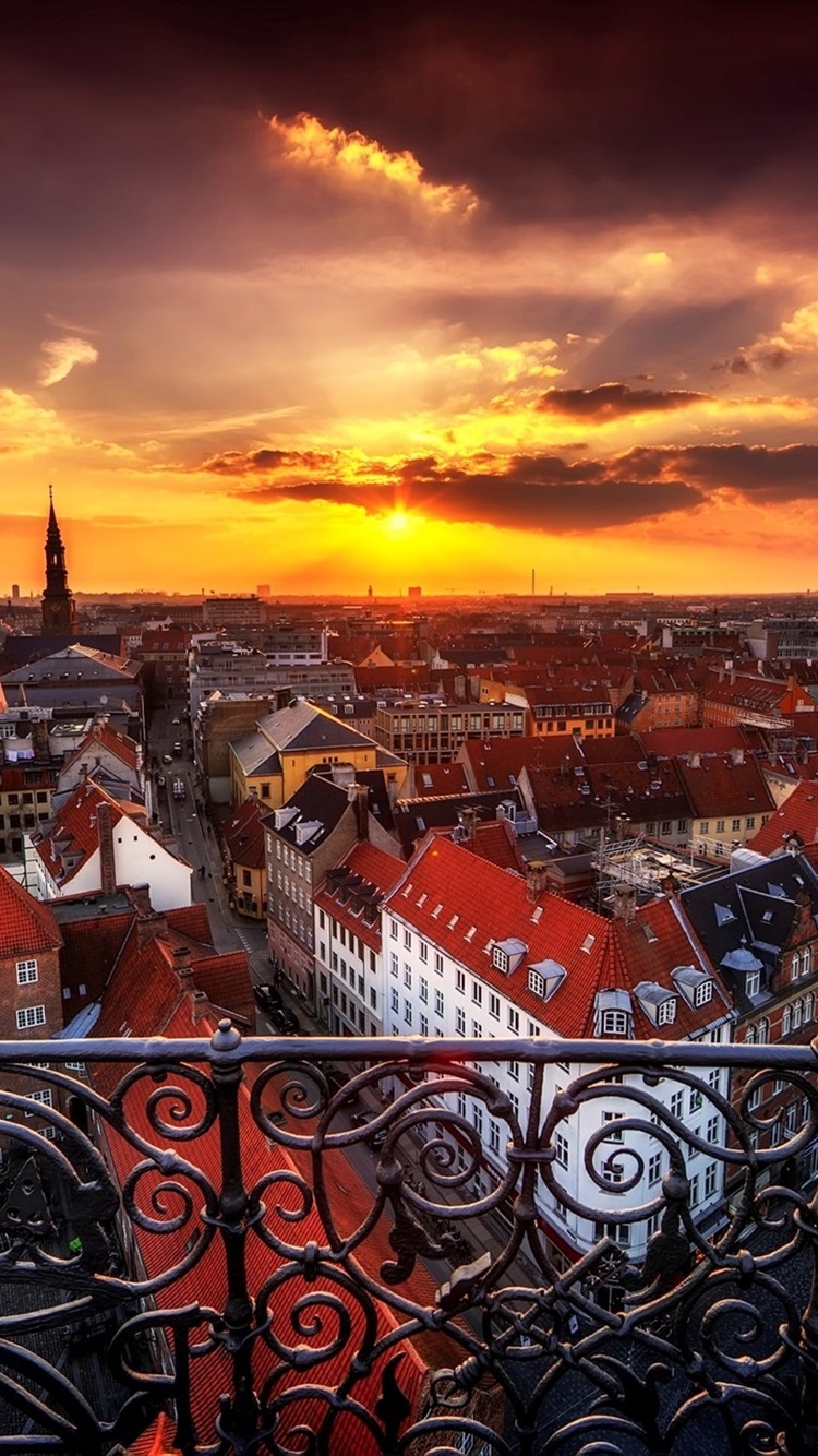 Sunset In Denmark Wallpapers