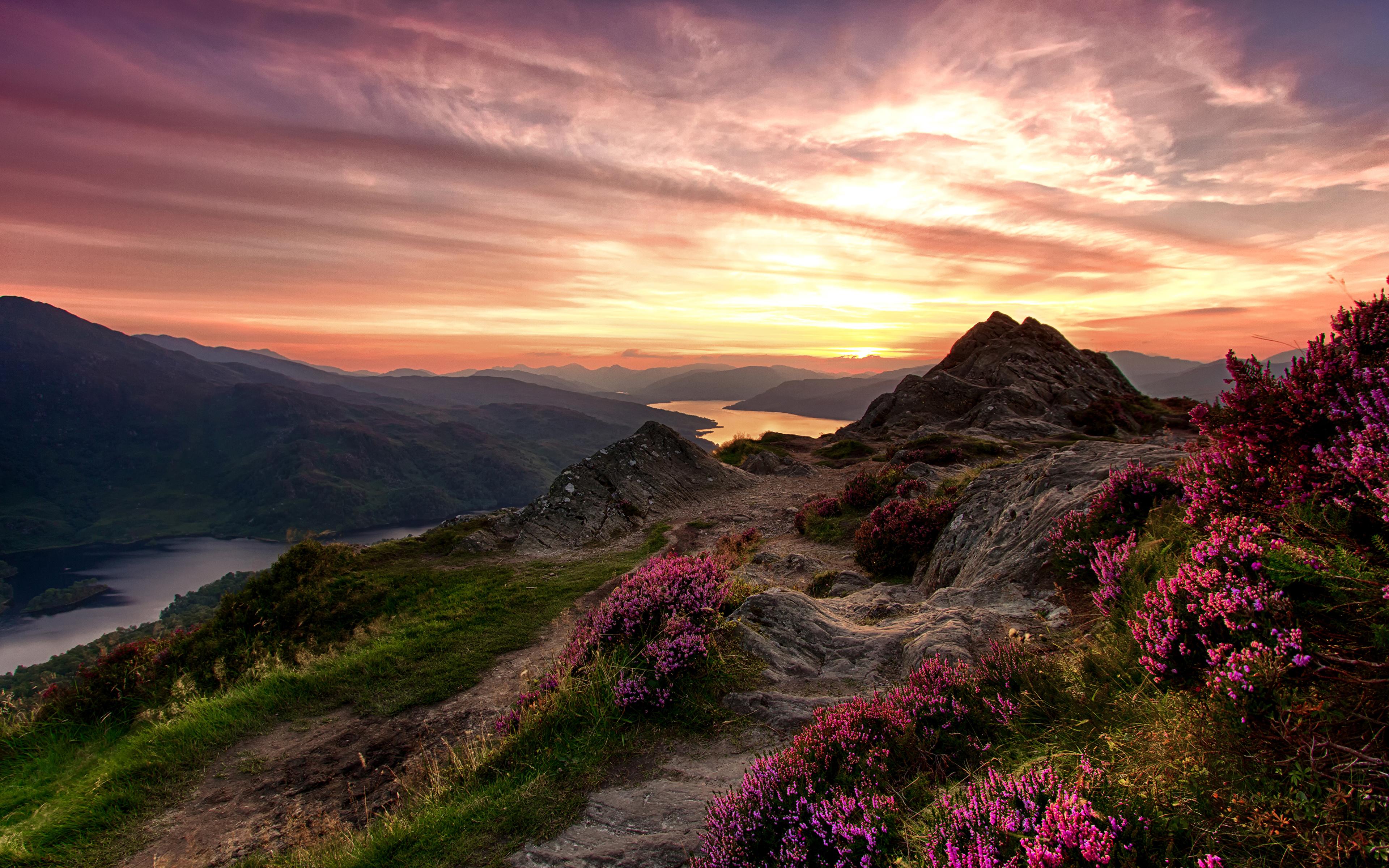 Sunset In Scotland Wallpapers