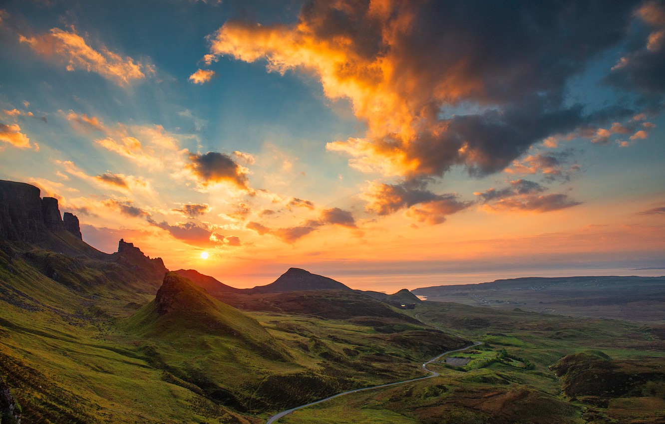 Sunset In Scotland Wallpapers