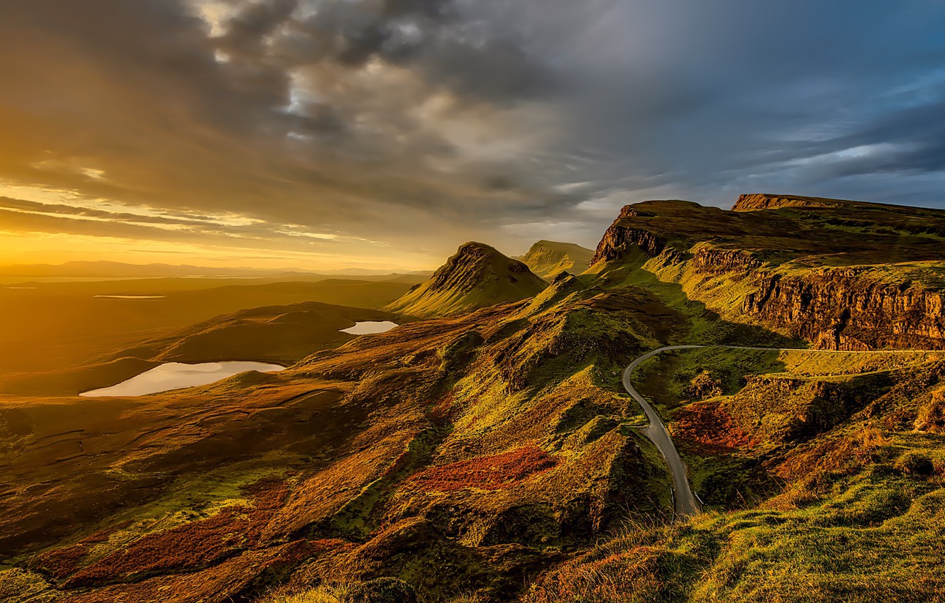 Sunset In Scotland Wallpapers