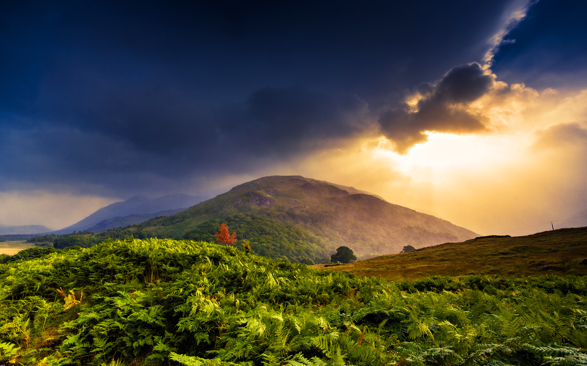 Sunset In Scotland Wallpapers