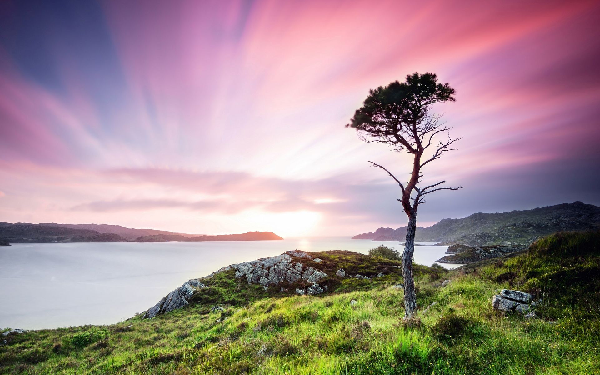 Sunset In Scotland Wallpapers