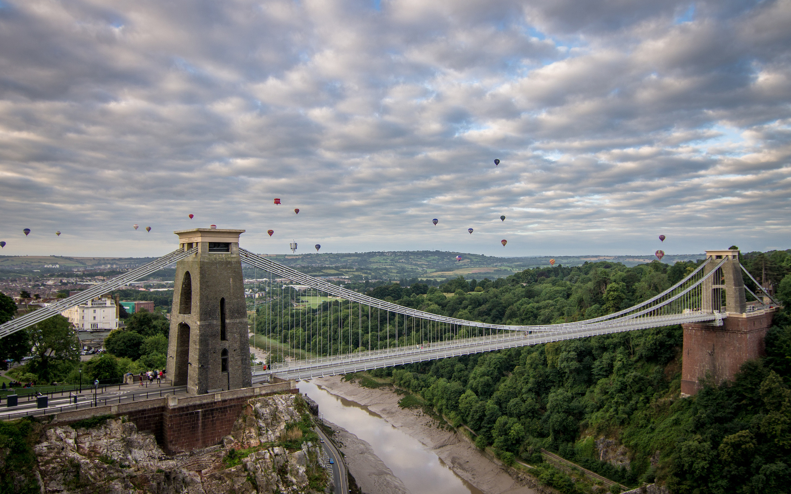 Suspension Bridge Uk England Wallpapers