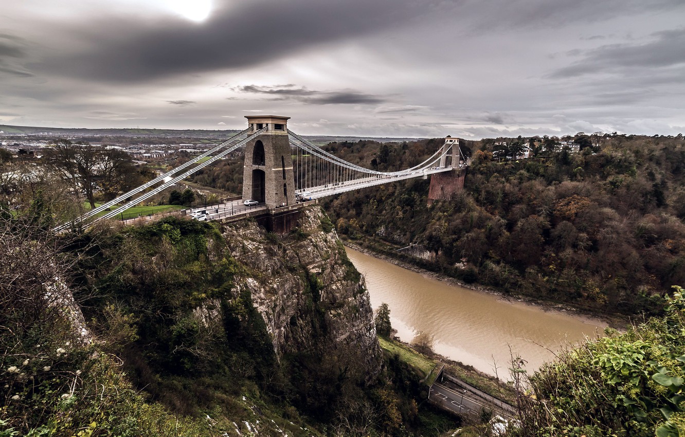 Suspension Bridge Uk England Wallpapers