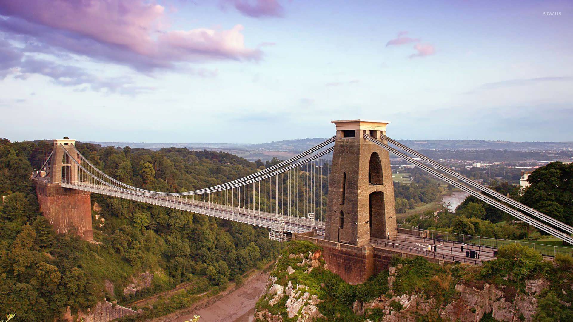 Suspension Bridge Uk England Wallpapers