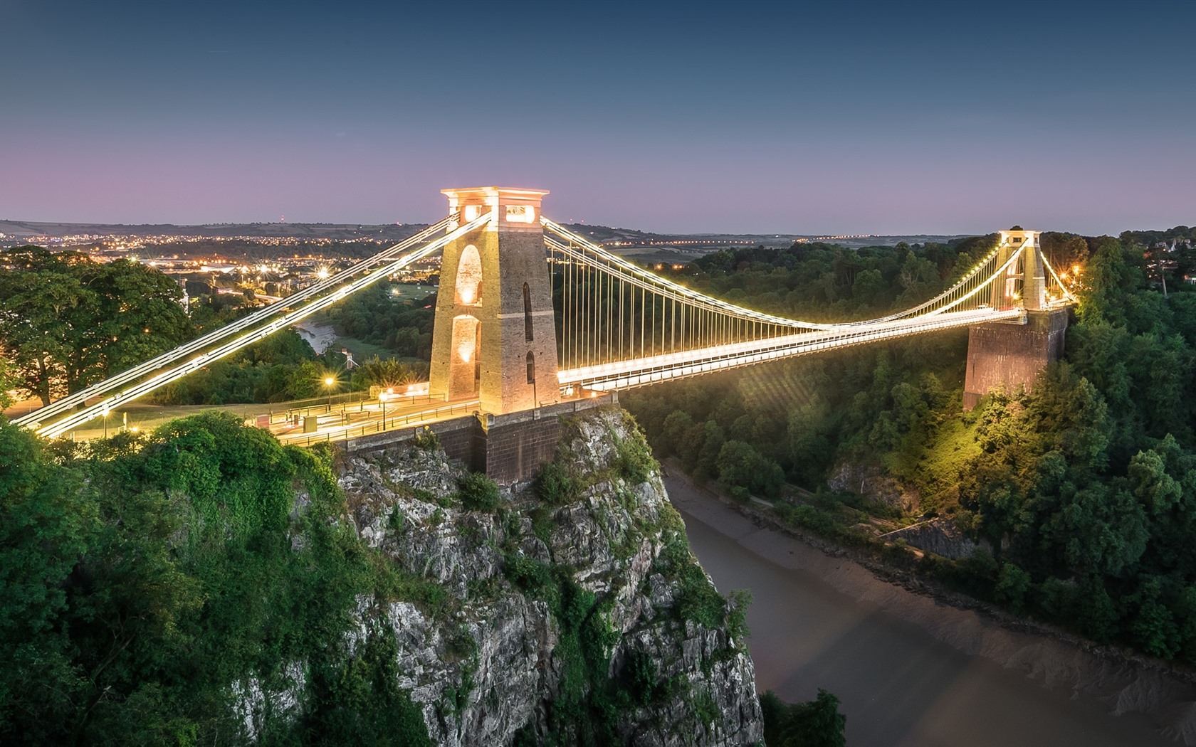 Suspension Bridge Uk England Wallpapers