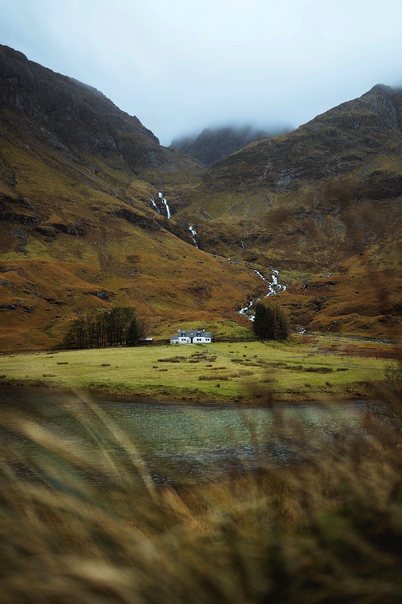 The Great Shepherd Of The Glens In Glencoe Wallpapers