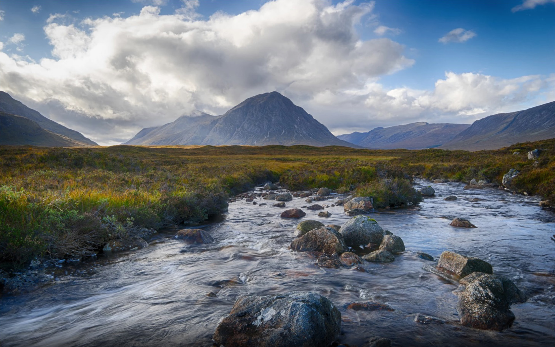 The Great Shepherd Of The Glens In Glencoe Wallpapers