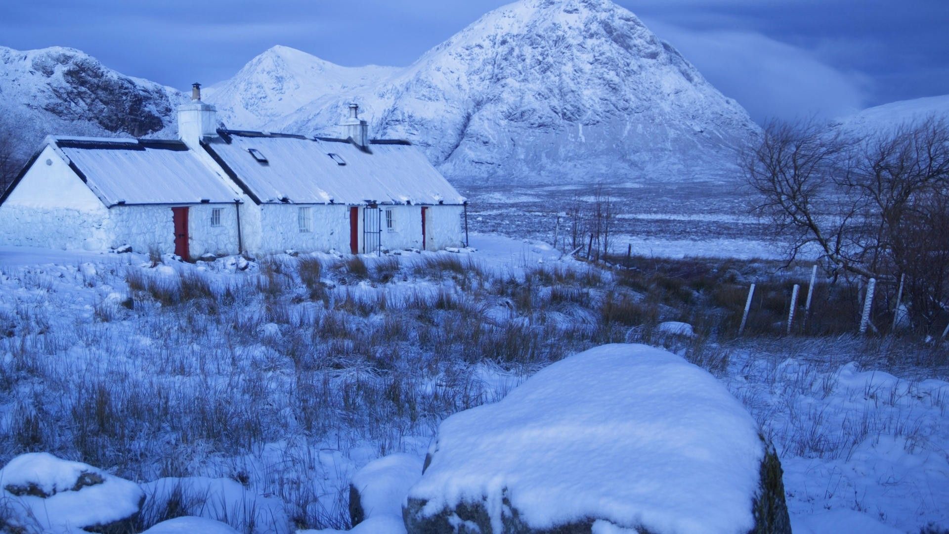 The Great Shepherd Of The Glens In Glencoe Wallpapers