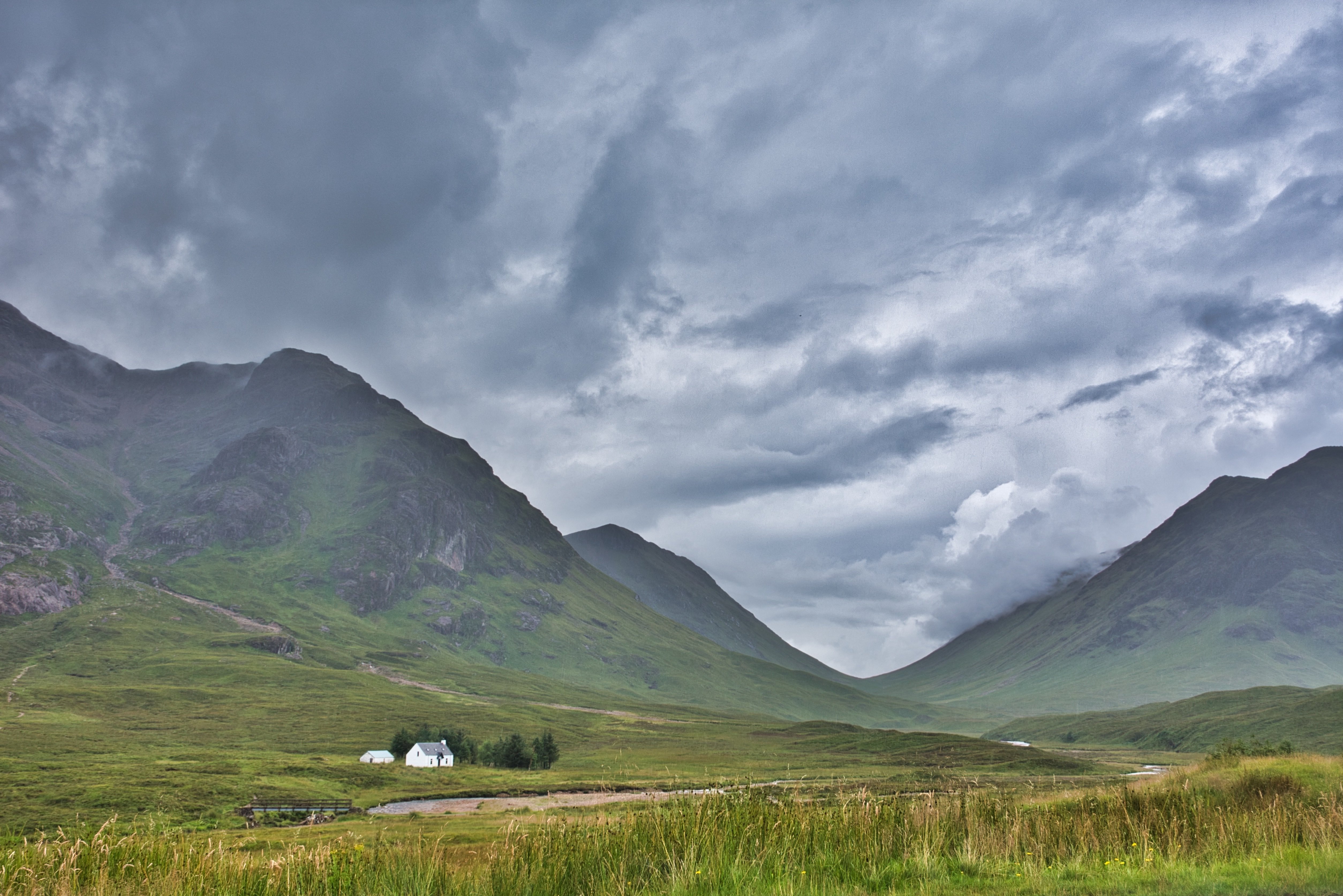 The Great Shepherd Of The Glens In Glencoe Wallpapers