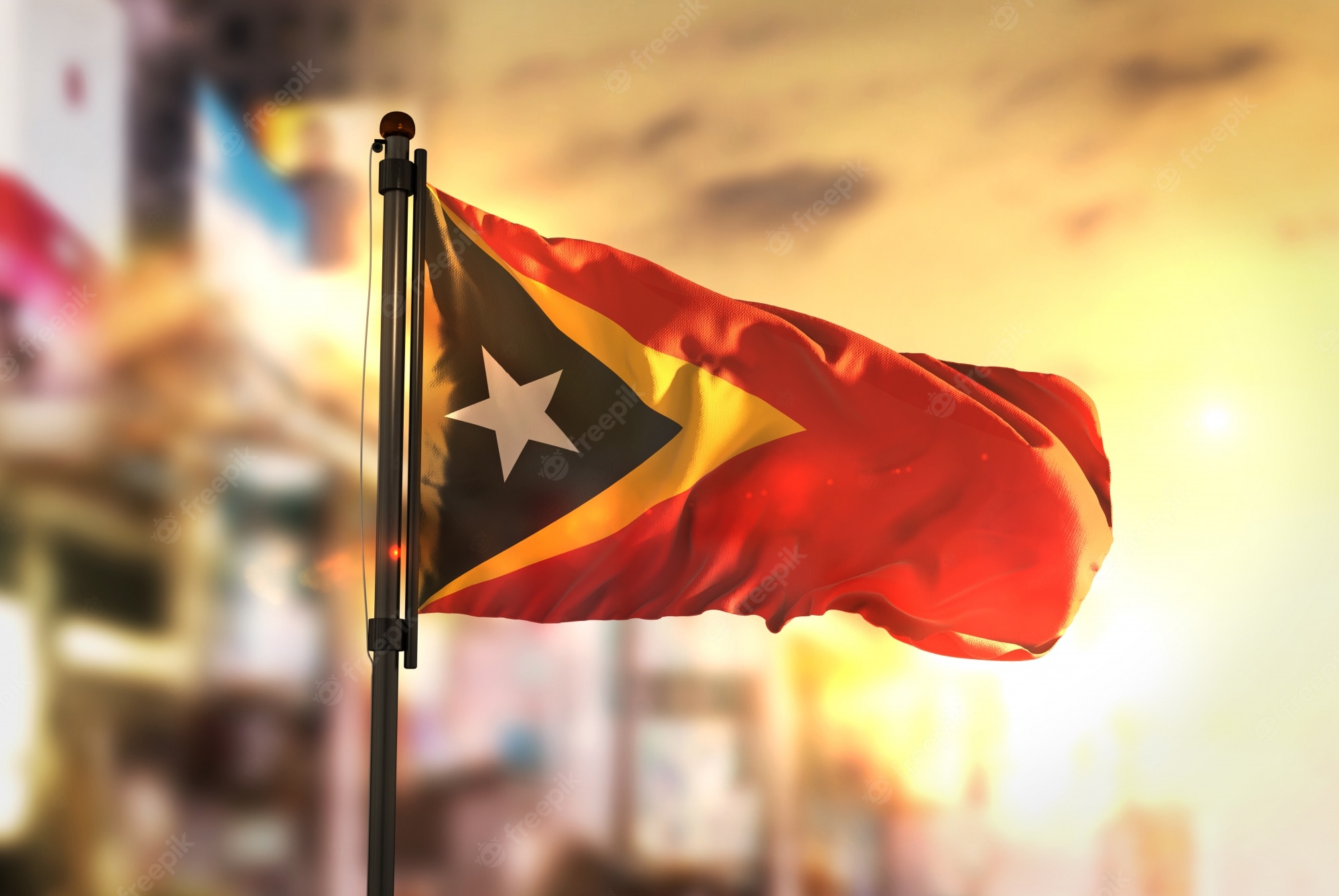 Timor-Leste Flag Wallpapers