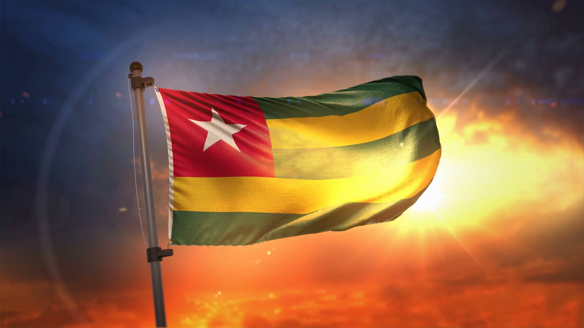 Togo Flag Wallpapers