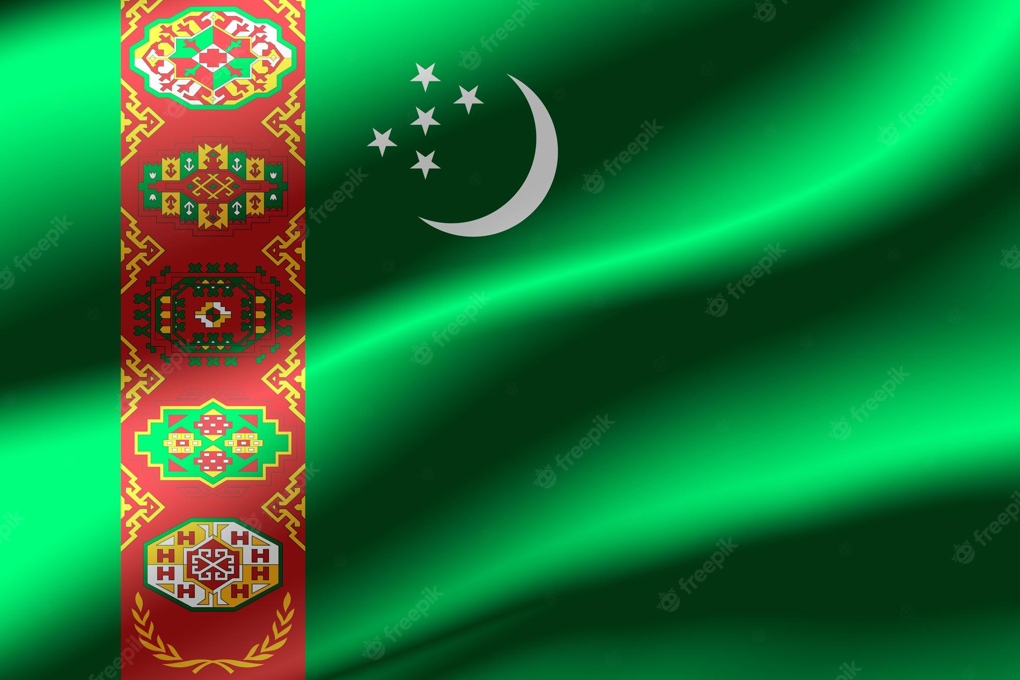 Turkmenistan Flag Wallpapers