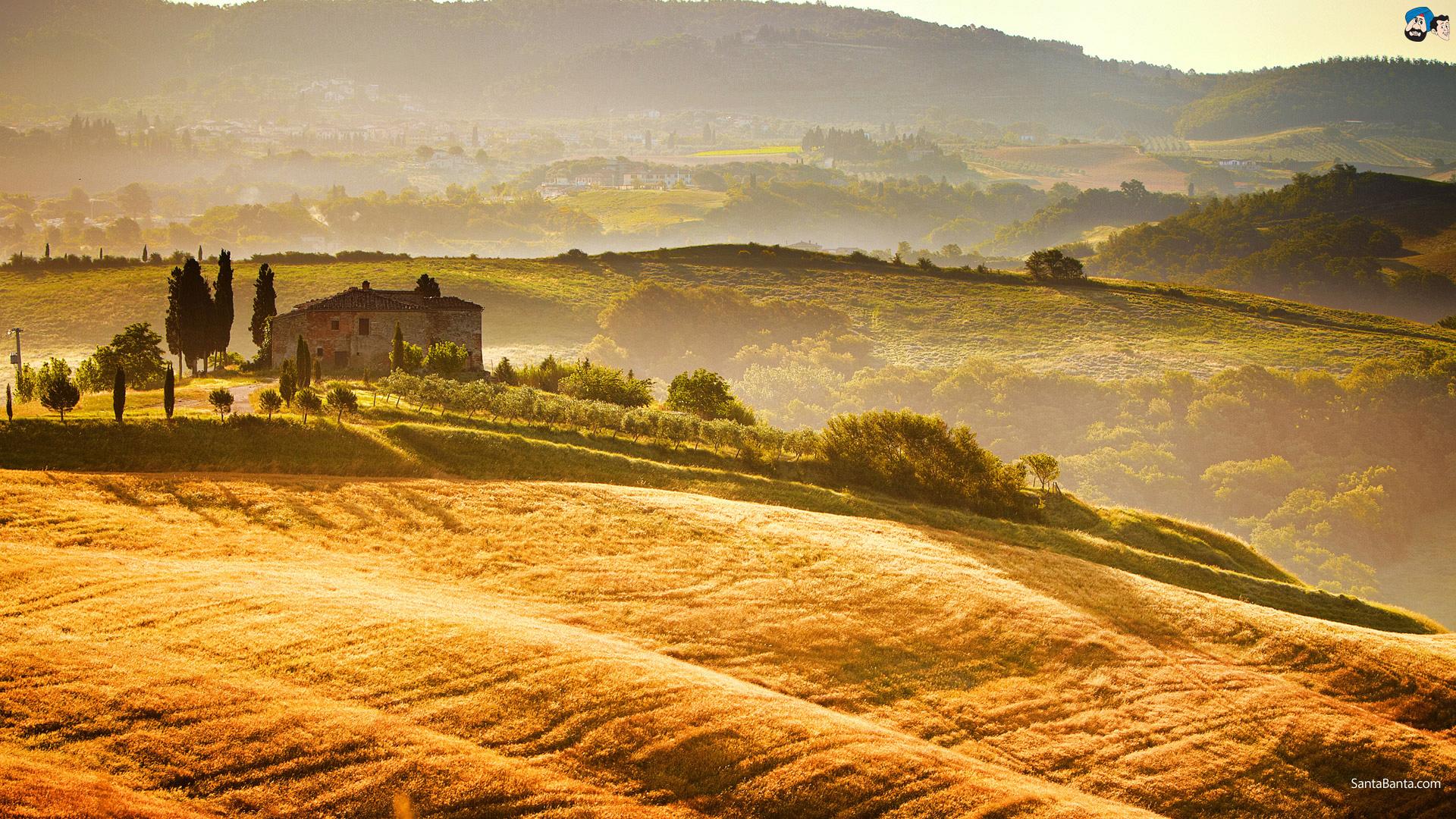 Tuscan Countryside Wallpapers