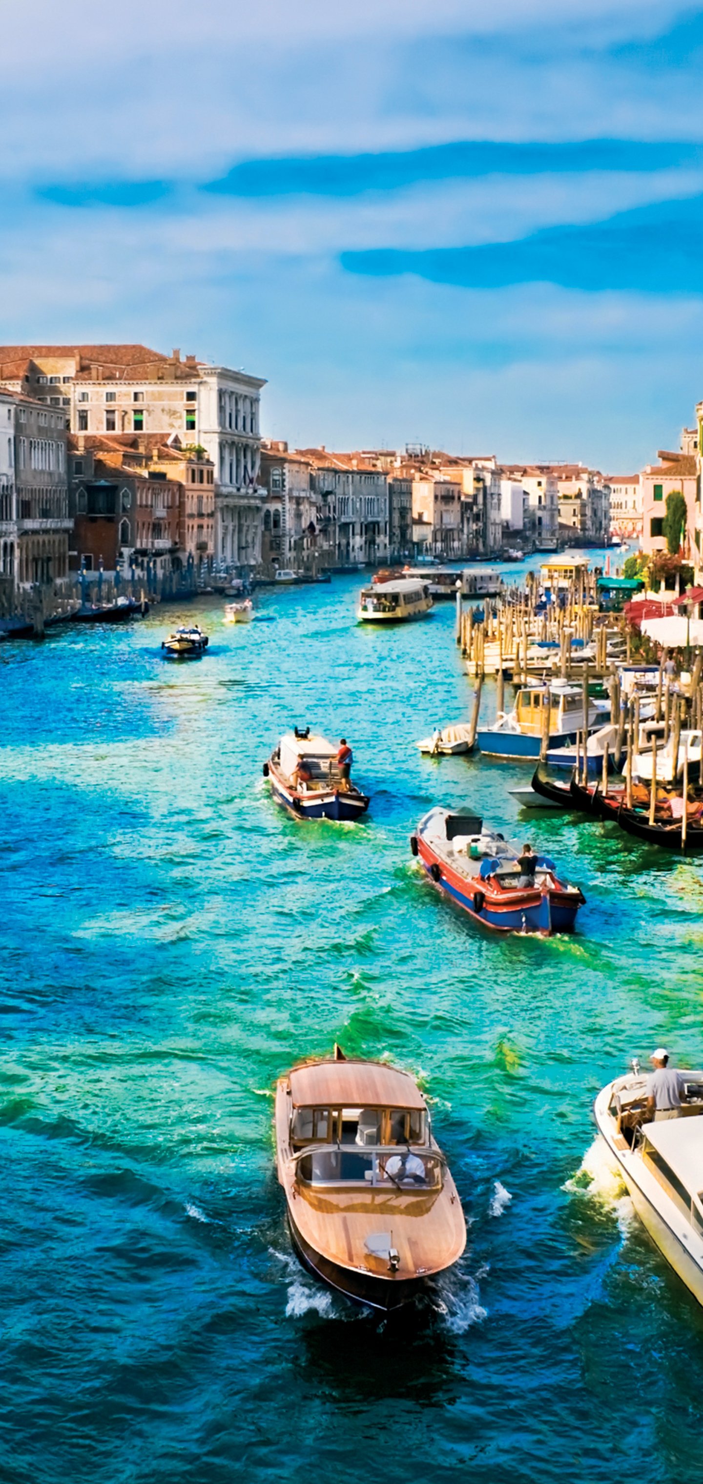 Venice City Boats Wallpapers