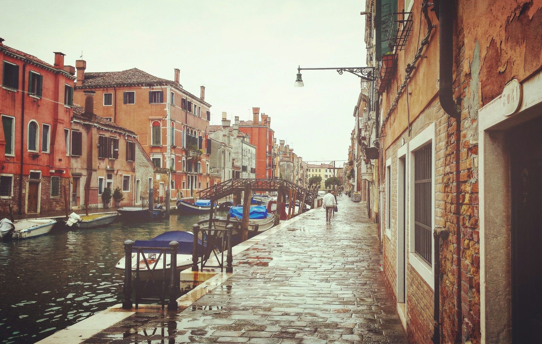 Venice In Rain Italy Wallpapers