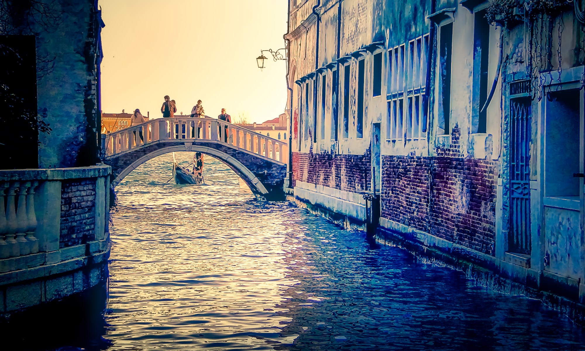 Venice In Rain Italy Wallpapers