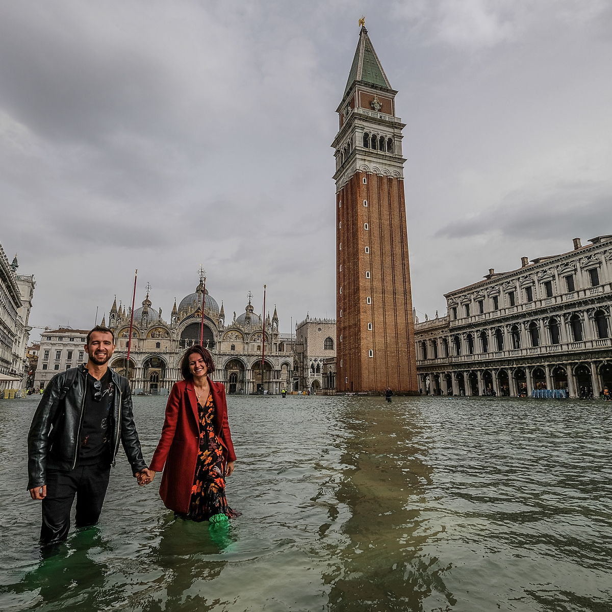 Venice In Rain Italy Wallpapers