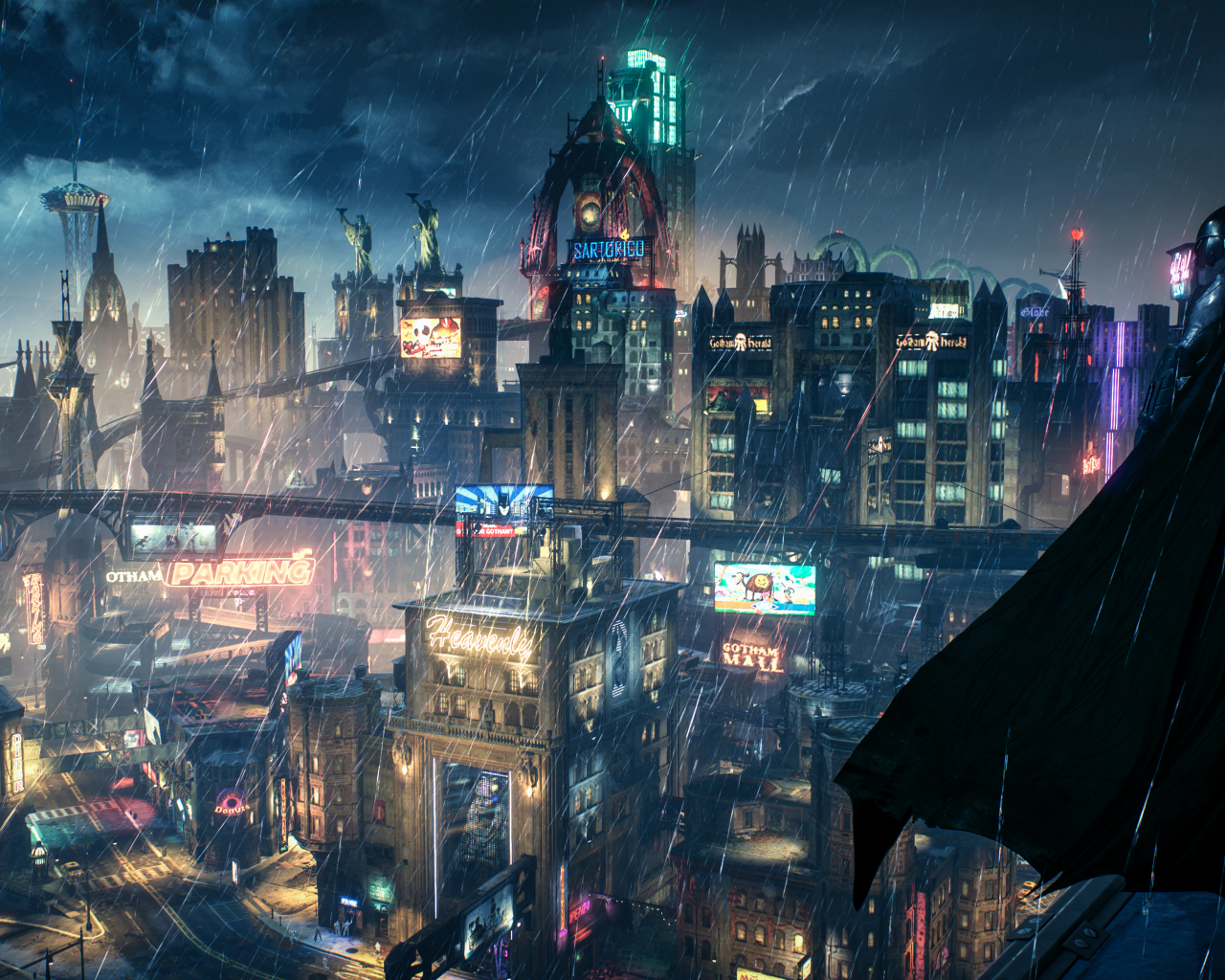 Watching Over The City 4K Wallpapers