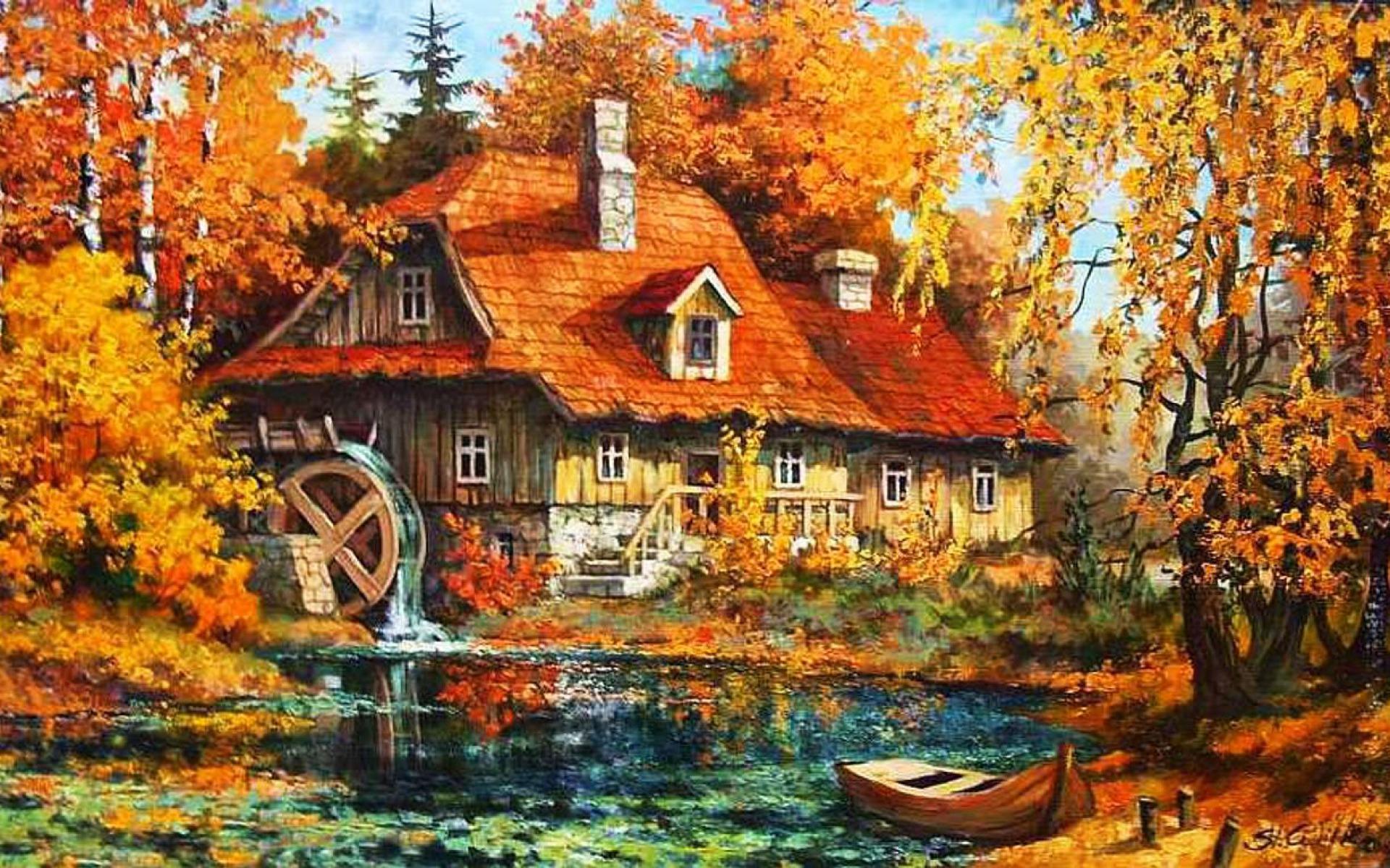 Watermill Wallpapers