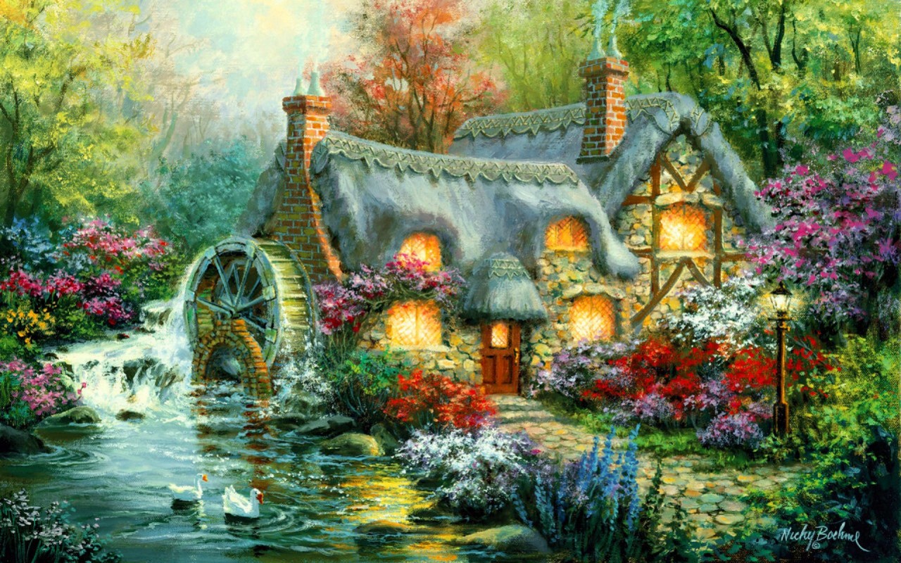 Watermill Wallpapers