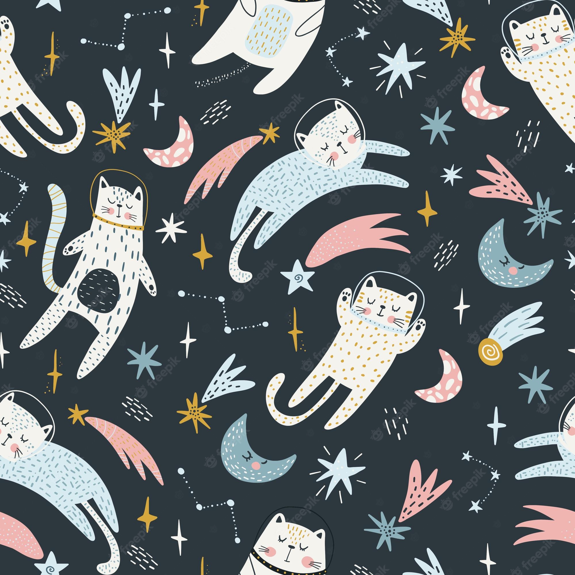 Cat Astronaut Wallpapers