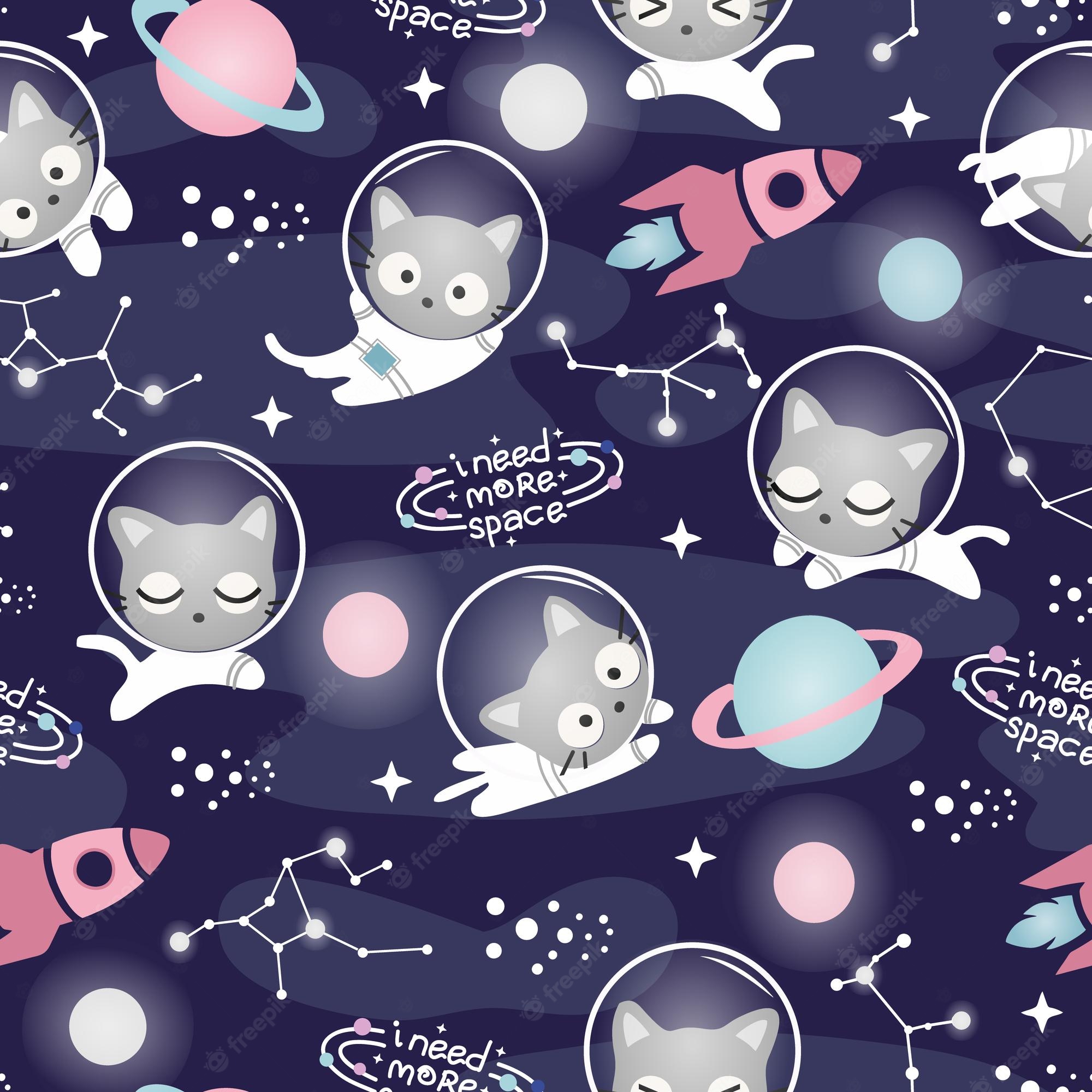 Cat Astronaut Wallpapers