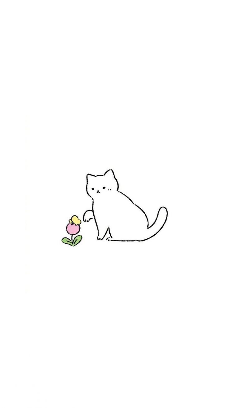 Cat Drawings Wallpapers