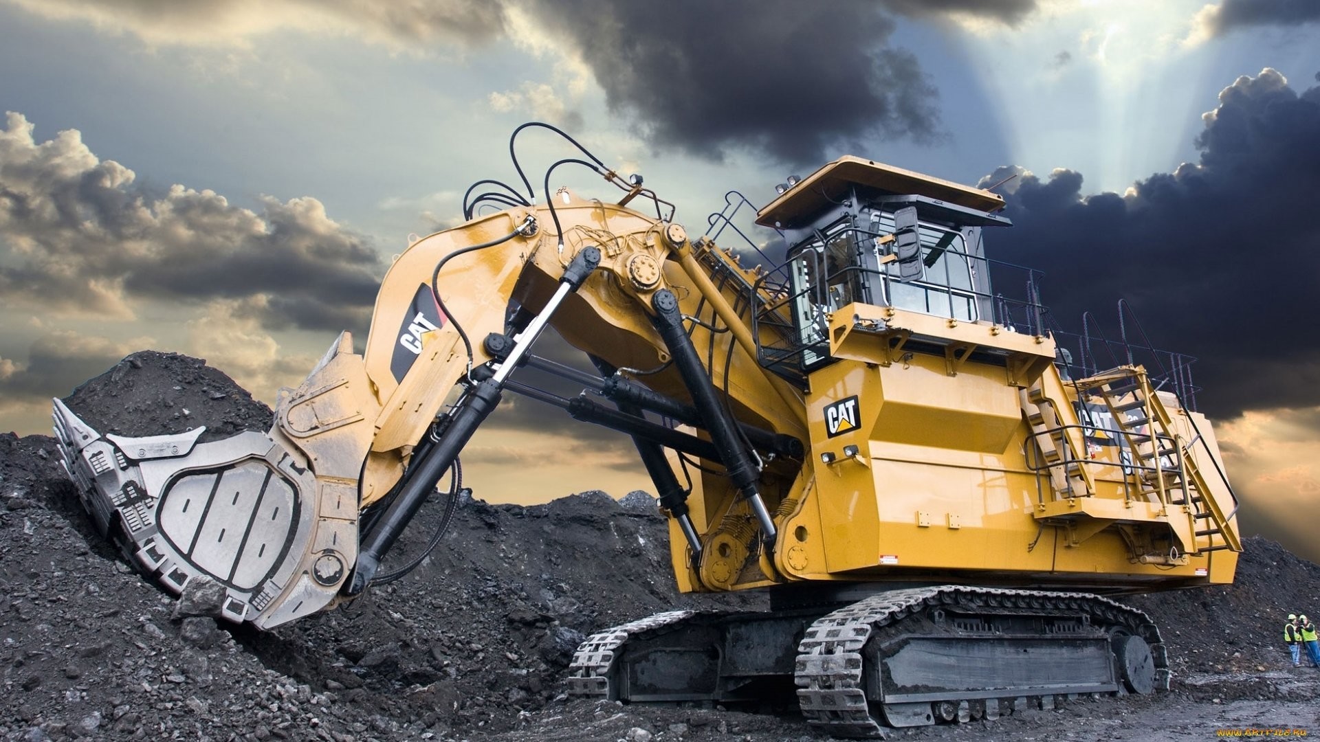 Cat Excavator Wallpapers