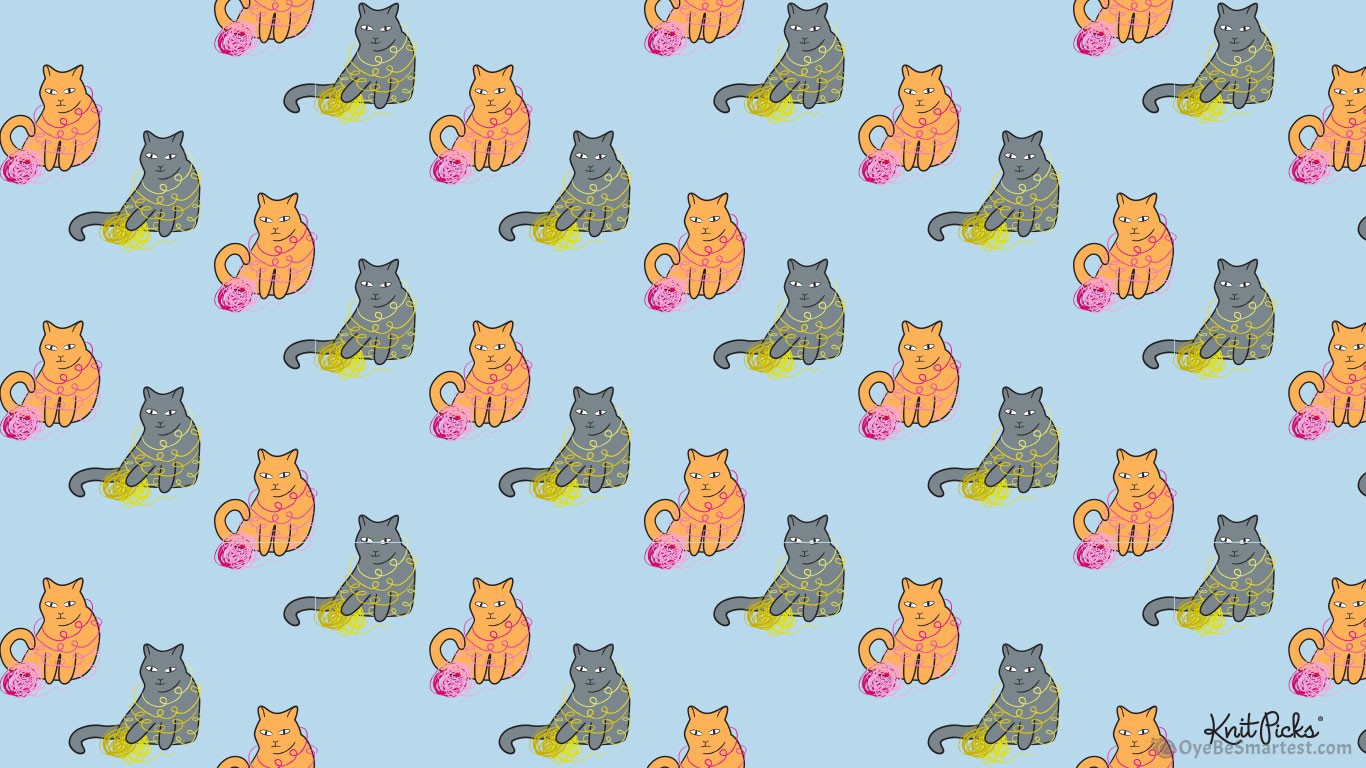 Cat Pattern Wallpapers