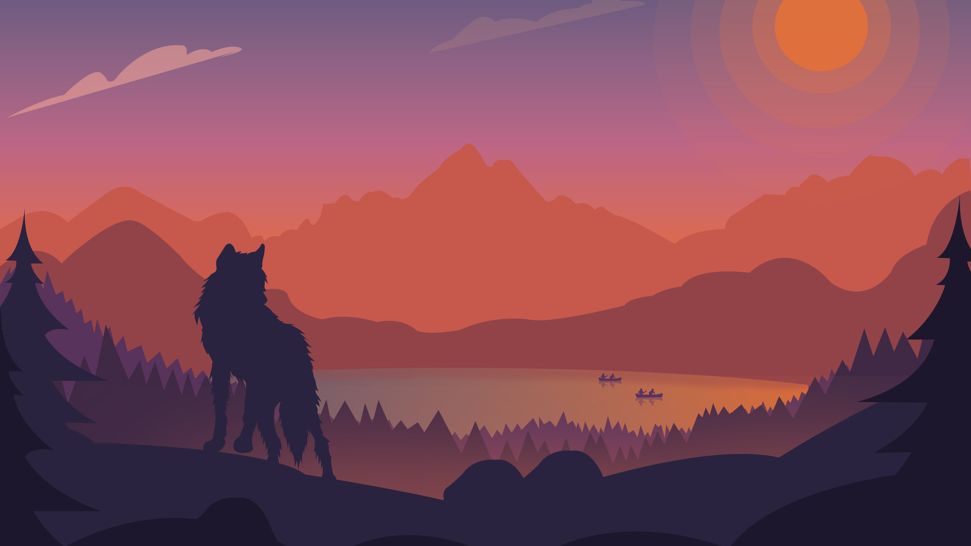 Wolf Aesthetic Wallpapers