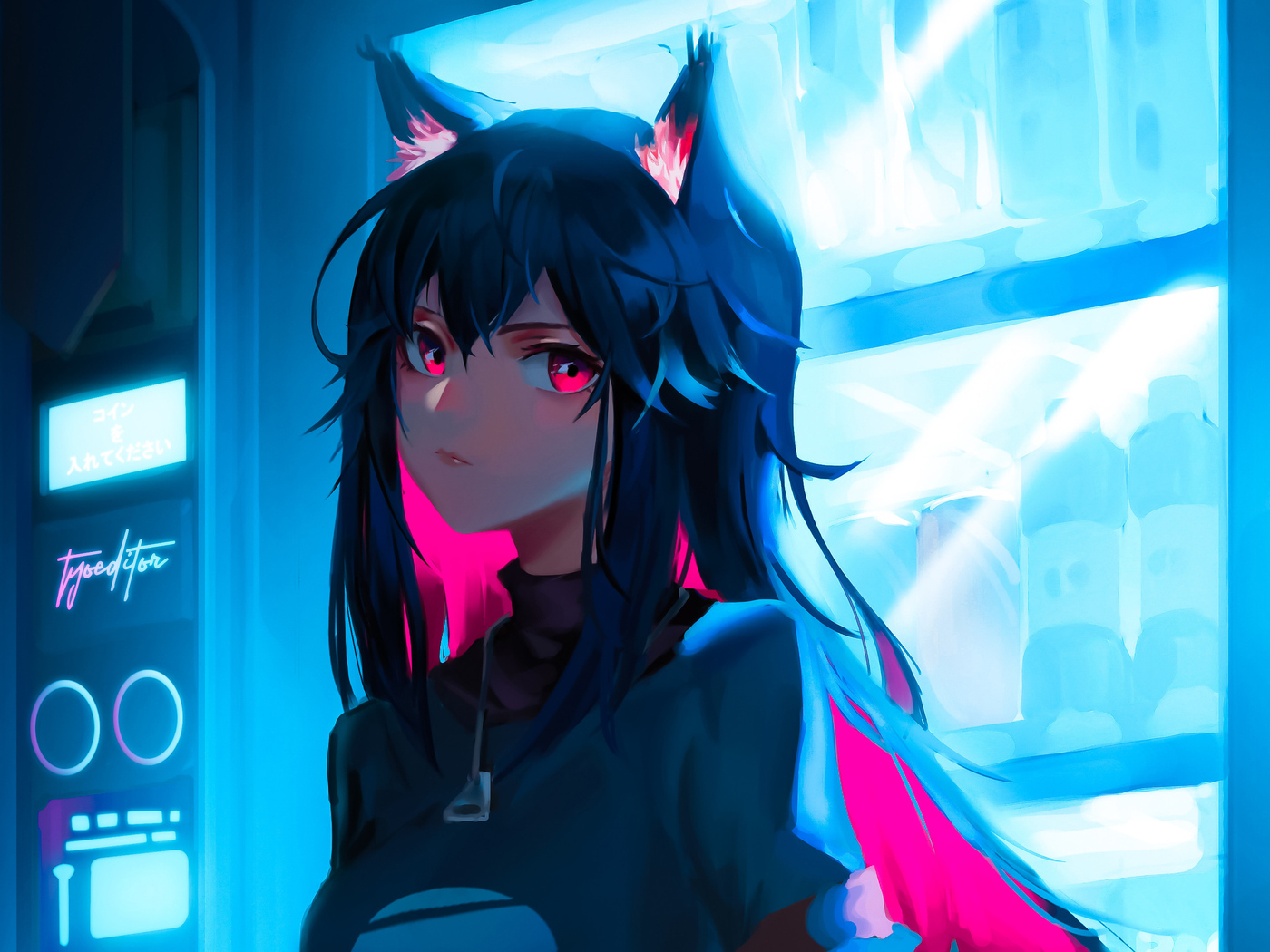 Wolf Anime Girl Wallpapers