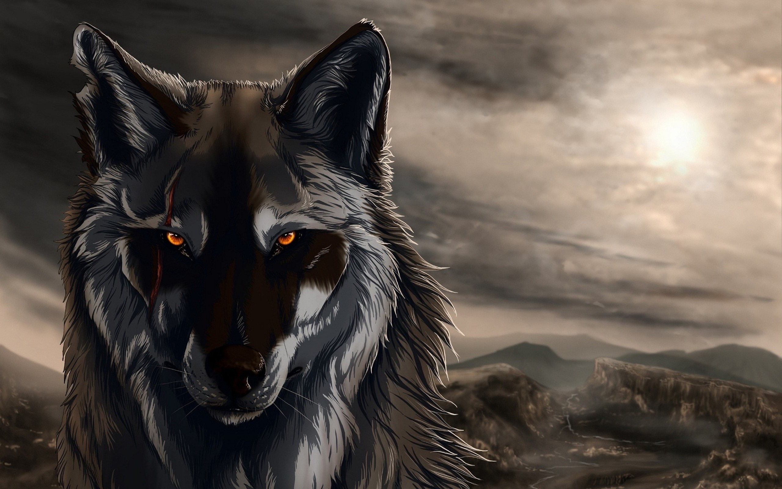 Wolf Art Wallpapers