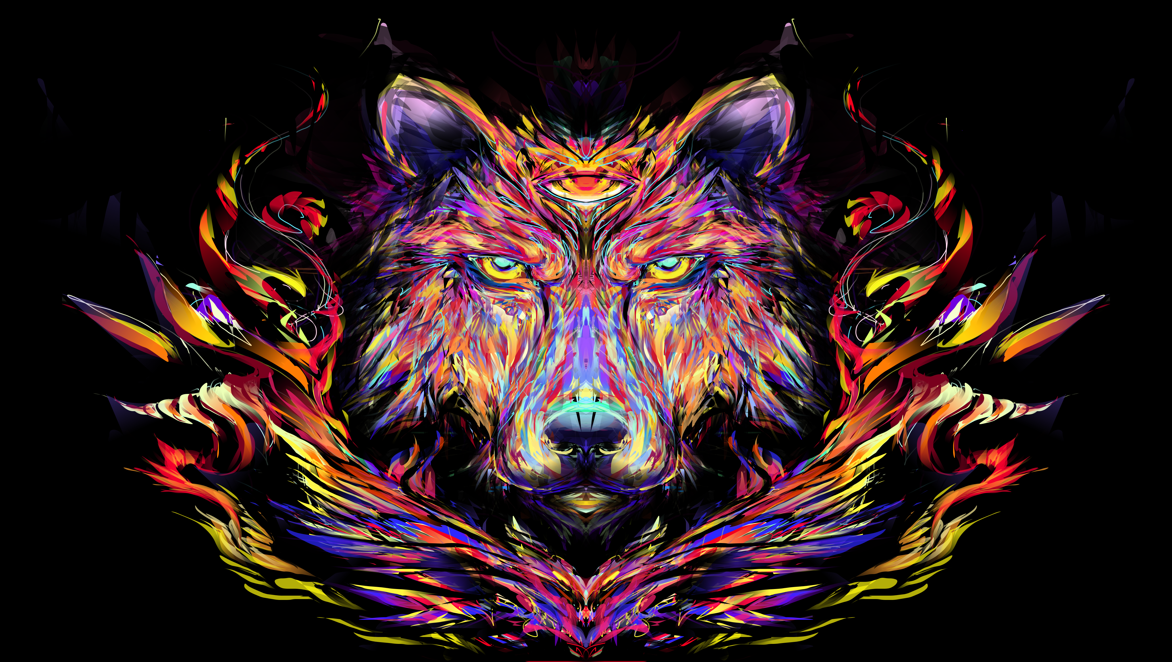 Wolf Hipster Wallpapers